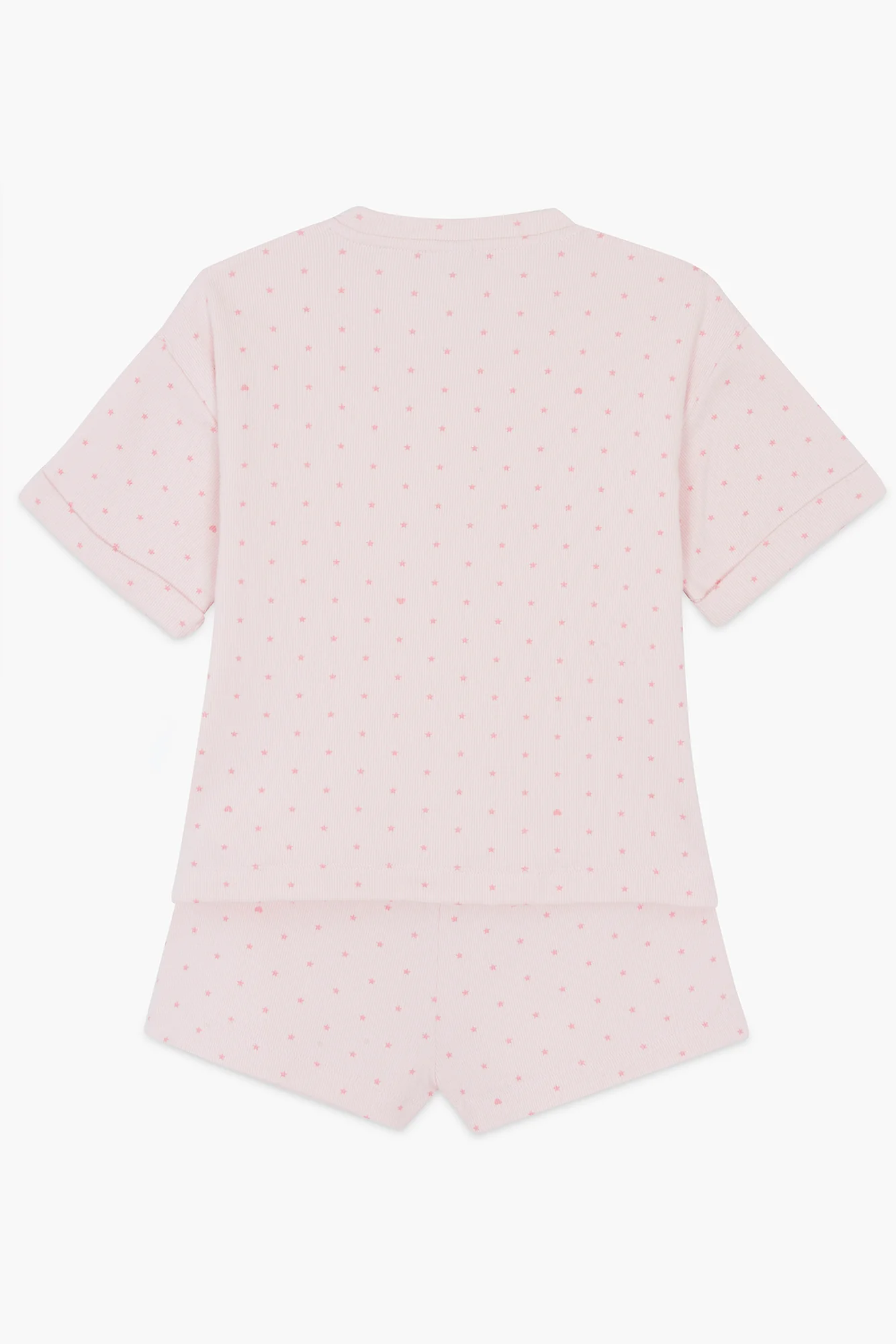 Pyjama 2 pièces - Loupi rose parfait court - Image 7