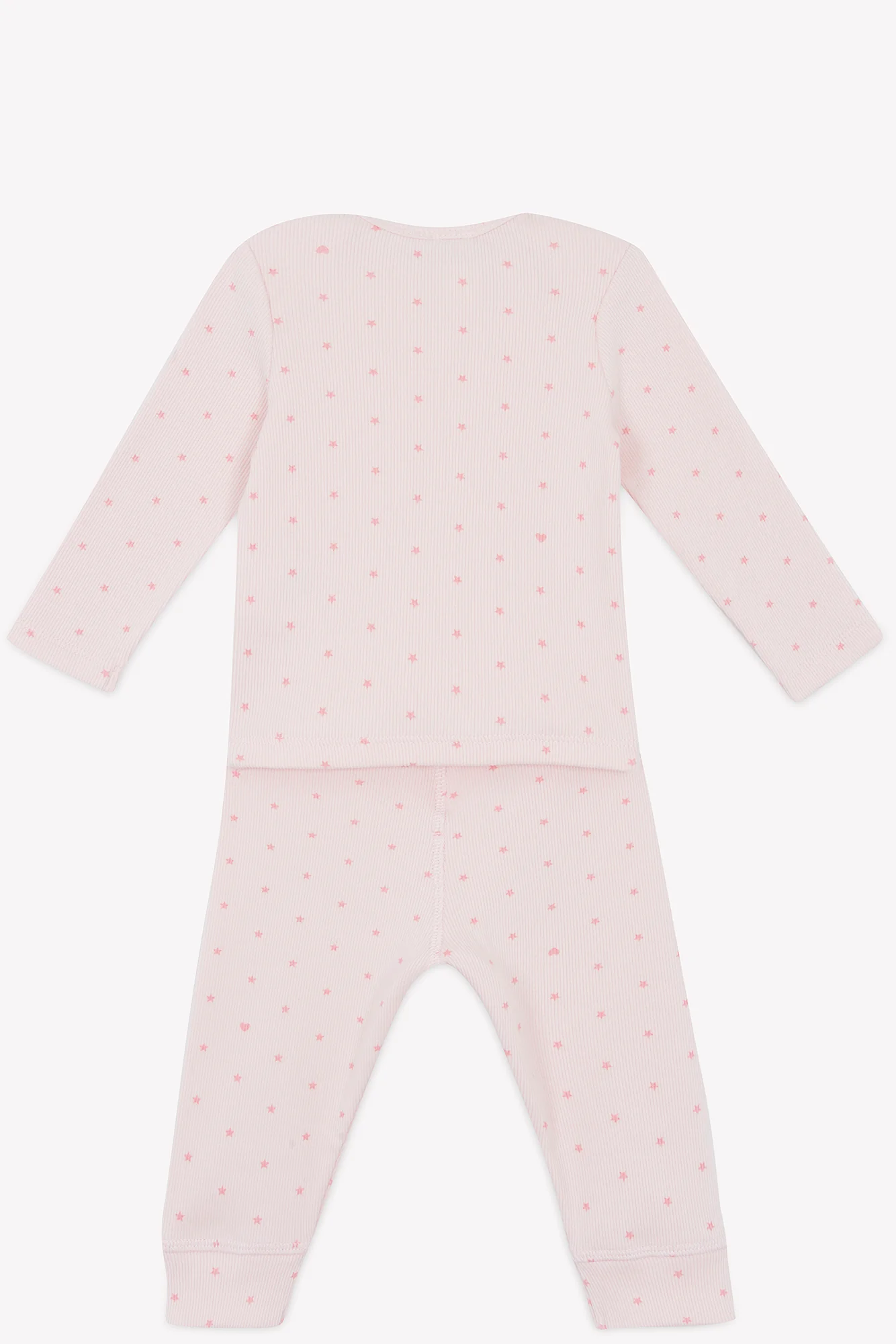 Pyjama 2 pièces - Rose parfait étoiles - Image 6