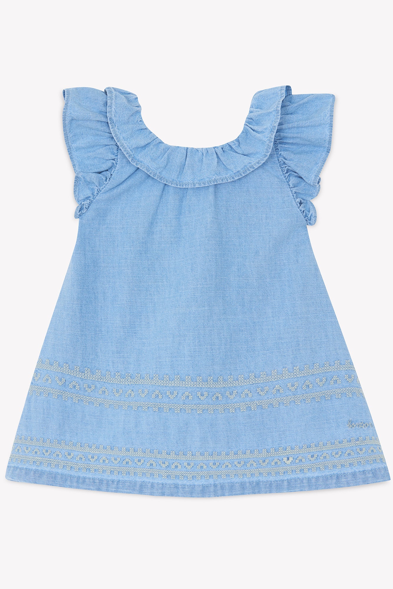Robe - Anna chambray clair - Image 6