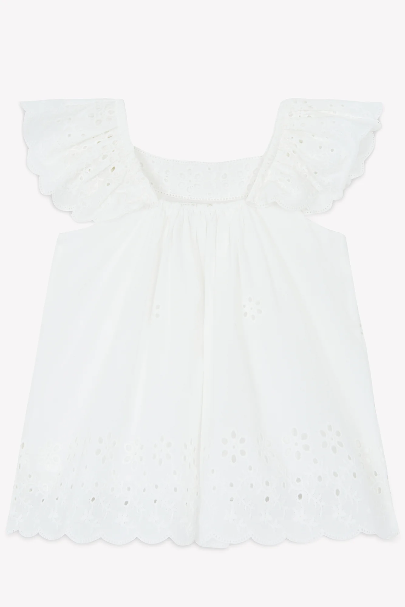 Robe - Laure écru bonton - Image 8