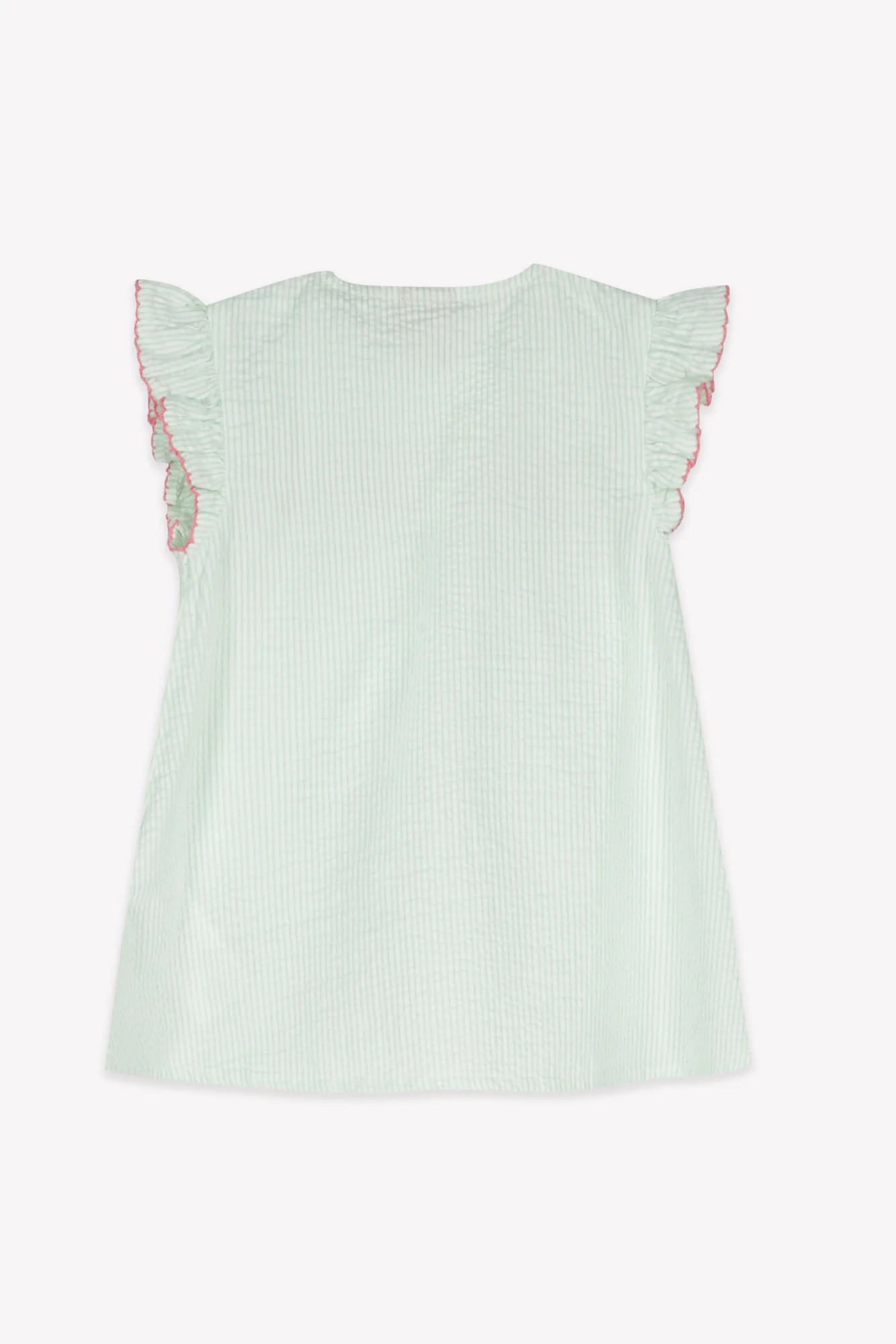 Robe - Louison rayures menthe à l'eau - Image 8