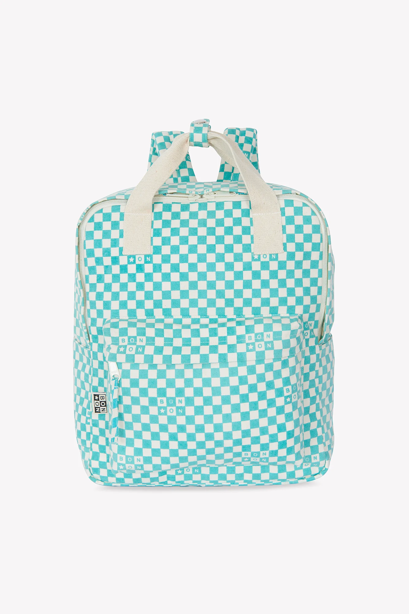 Sac à dos - Damier moyen bleu vintage - Image 6
