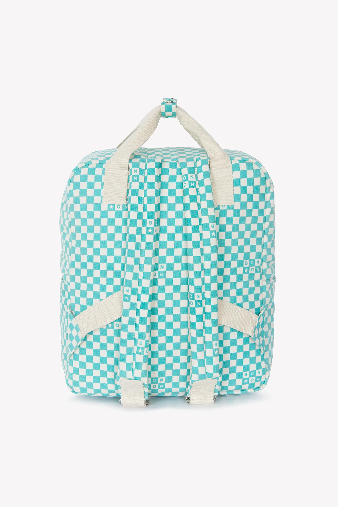 Sac à dos - Damier moyen bleu vintage - Image 8
