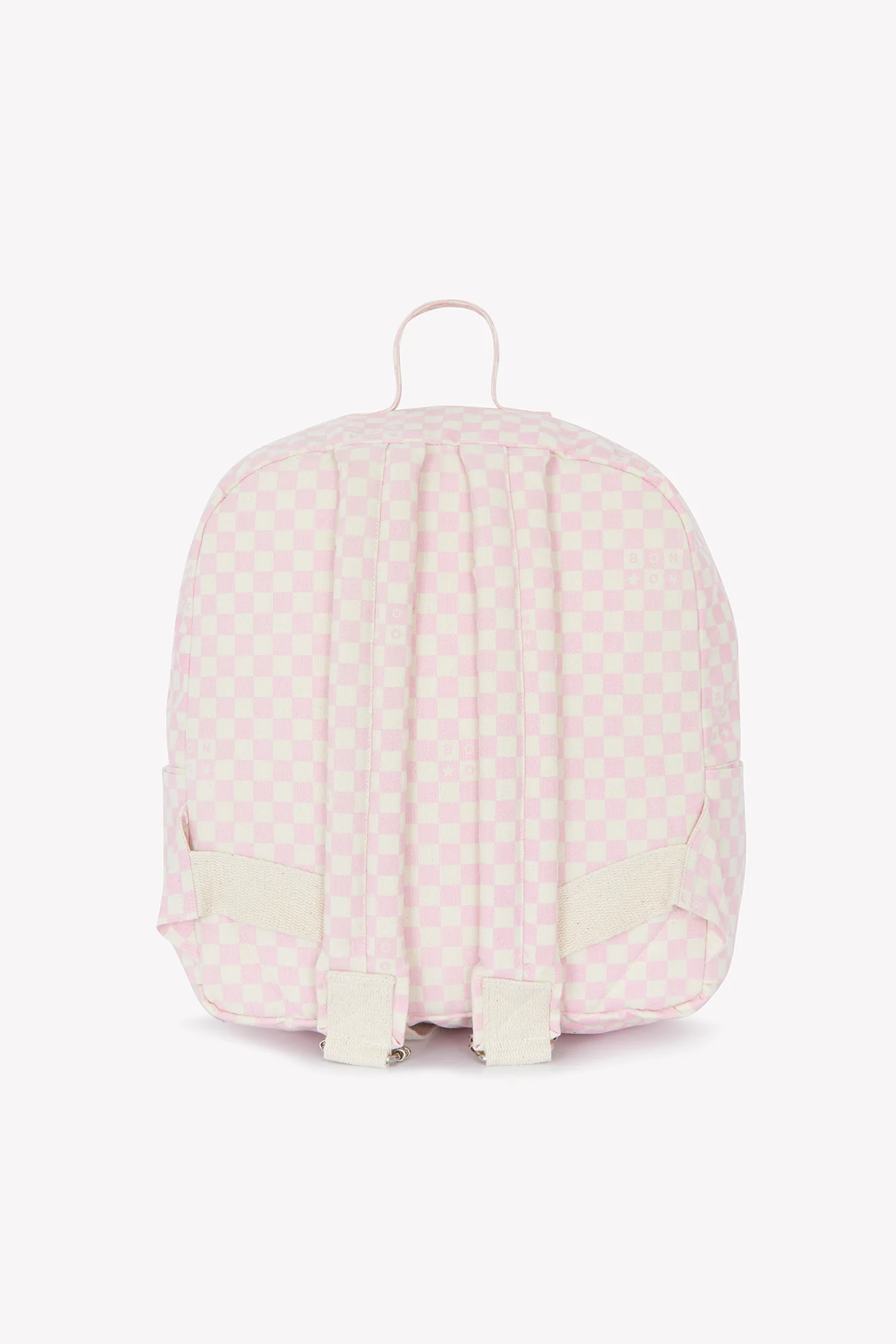 Sac à dos - Damier petit modèle rose clair - Image 6