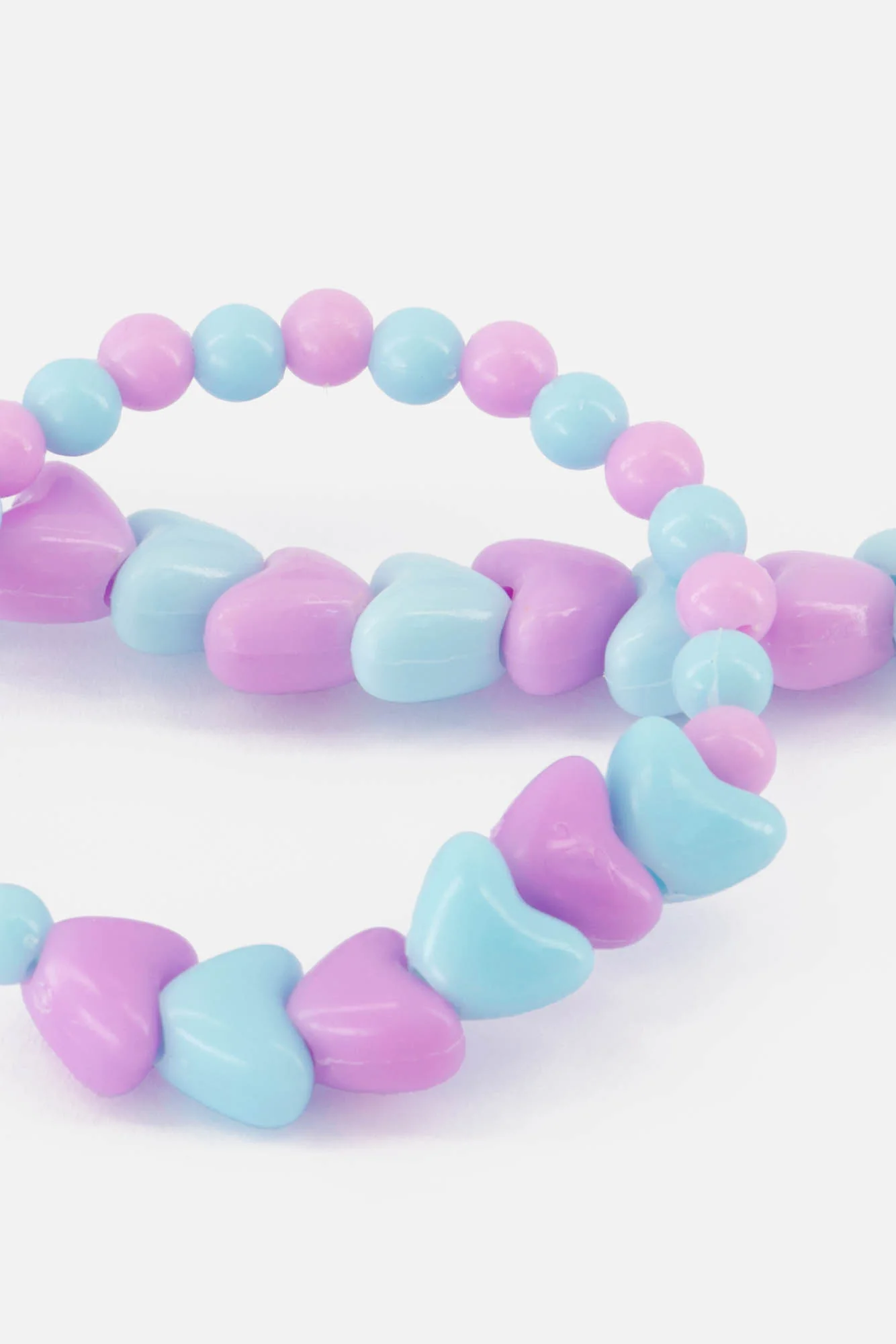 Set collier bracelet - Blue Heart - Image 3