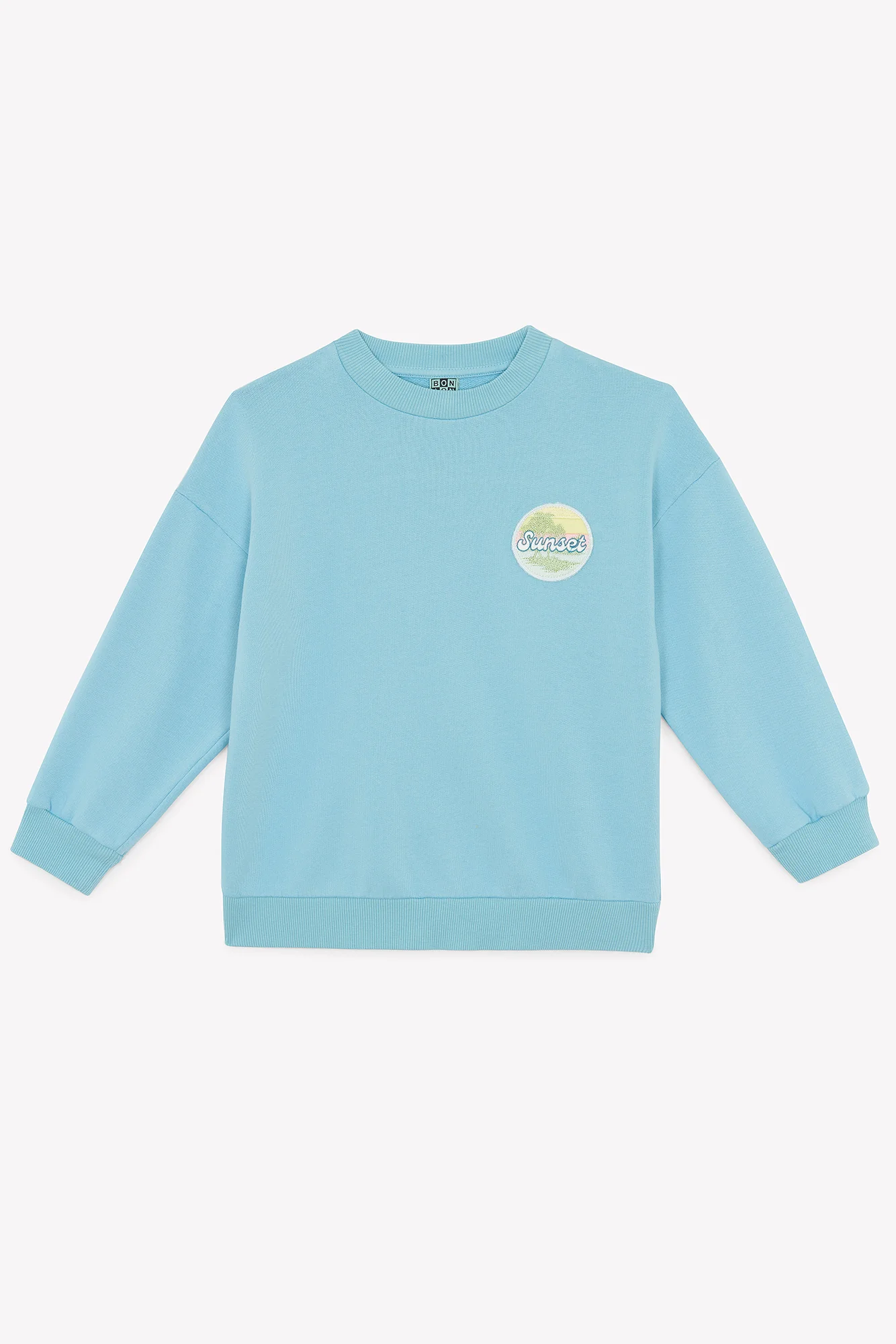 Sweat - Lame blue fish "sunset" - Image 6