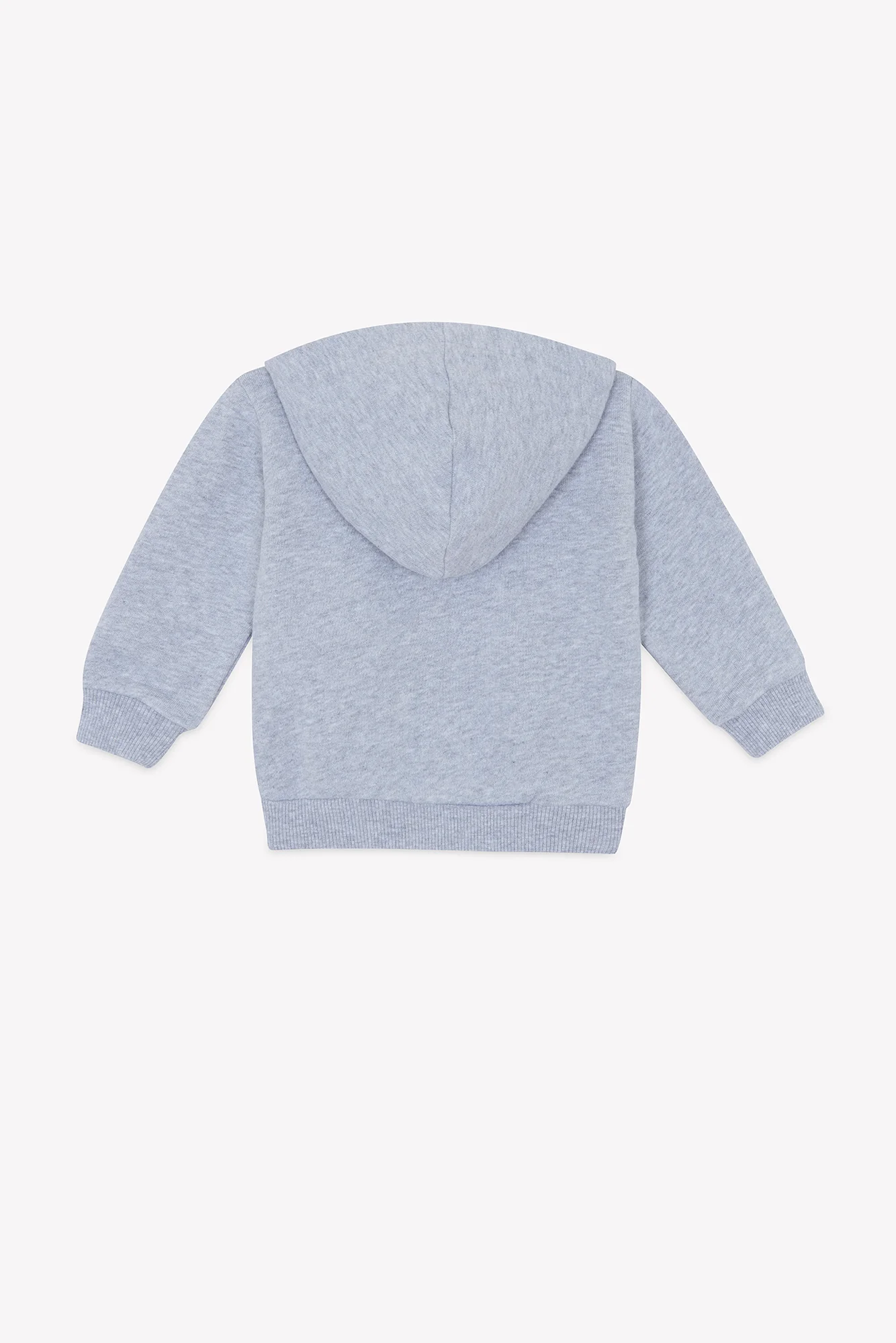 Sweat - Lu  camping gris chiné zippé - Image 6