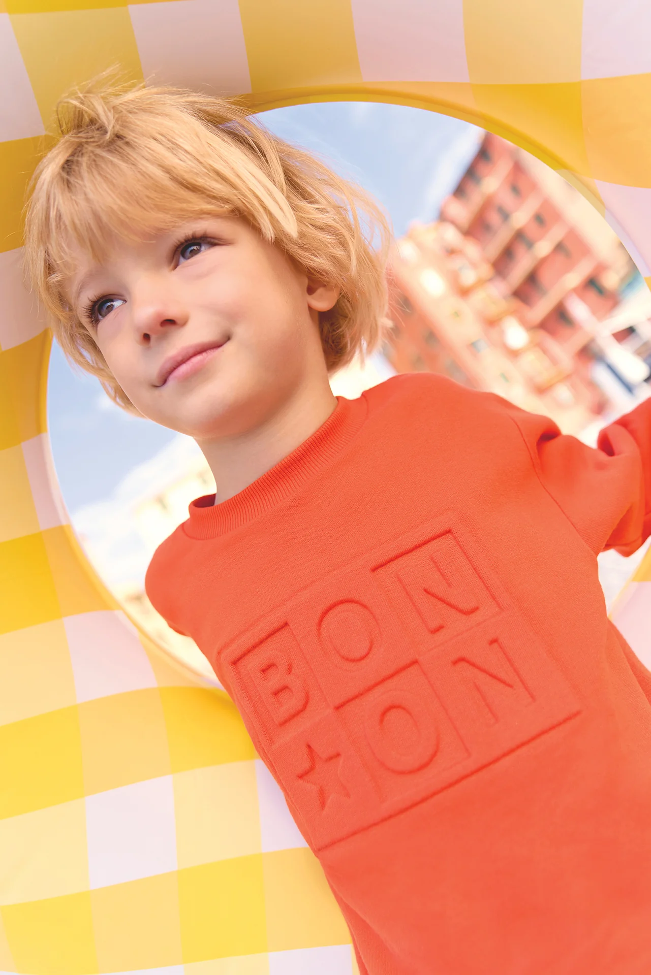 Sweat - Smile orange juice logo Bonton - Image 2