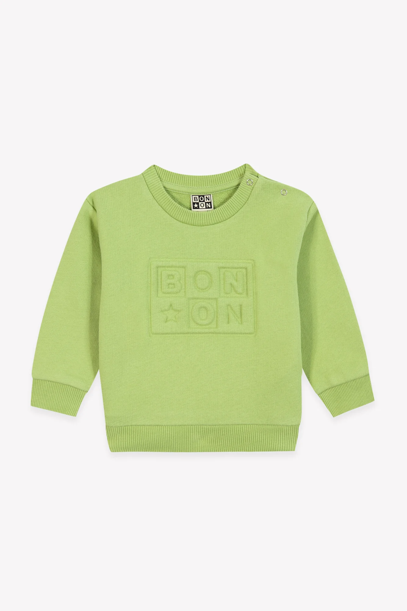Sweat - Smily logo Bonton vert bye bye - Image 5
