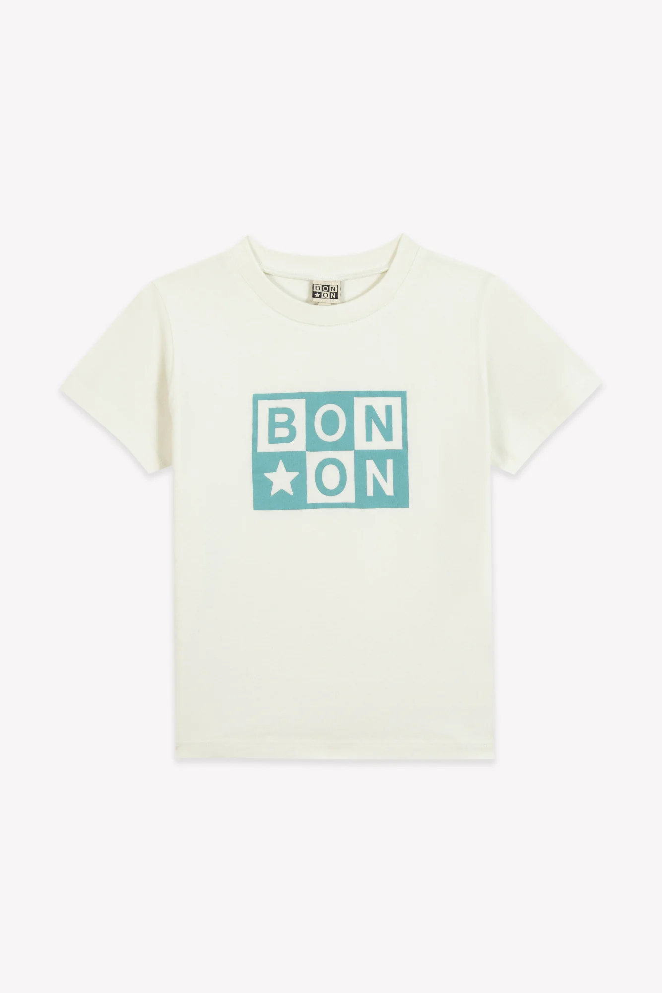 T-shirt - Tubu écru logo