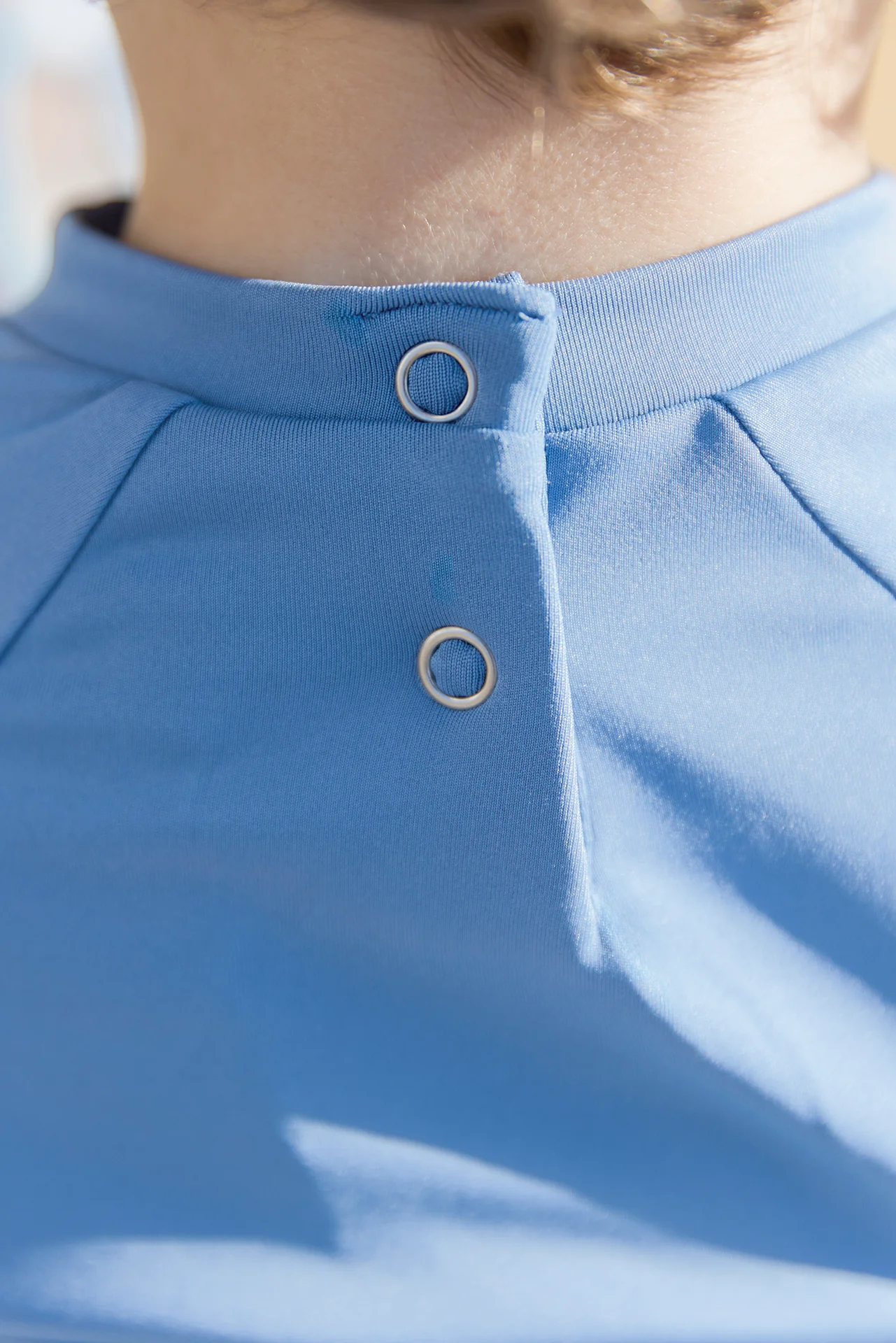 Maillot de bain - T-shirt leash  bleu méditerranée - Image 3