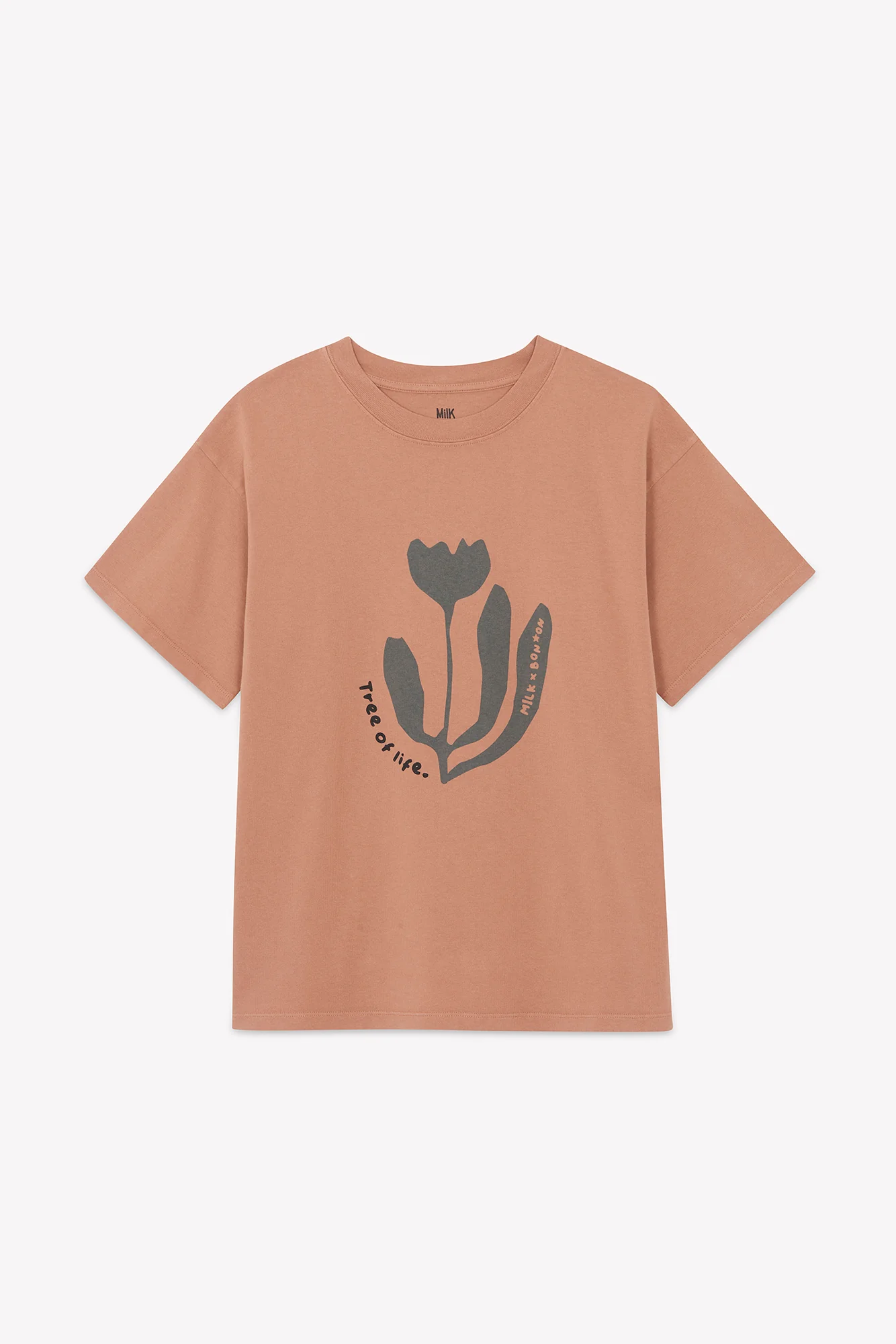T-shirt - Capucine Femme Cachou Bonton x MilK - Image 3