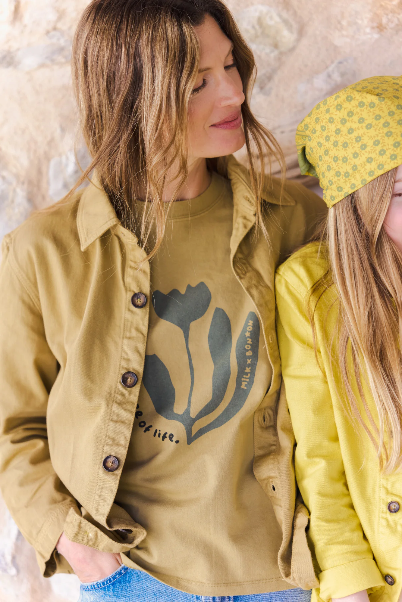 T-shirt - Capucine Femme Chataigner Bonton x MilK
