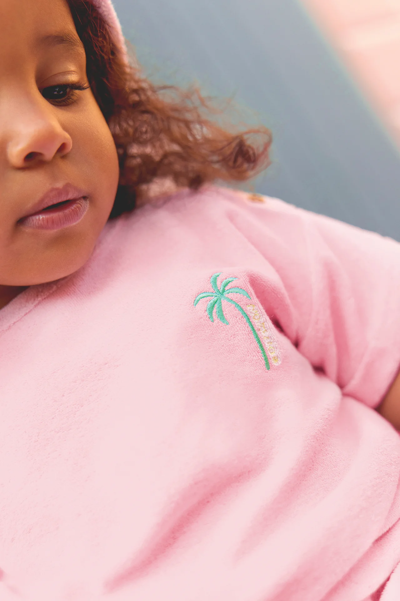T-shirt - Livia  rose bule en éponge - Image 2