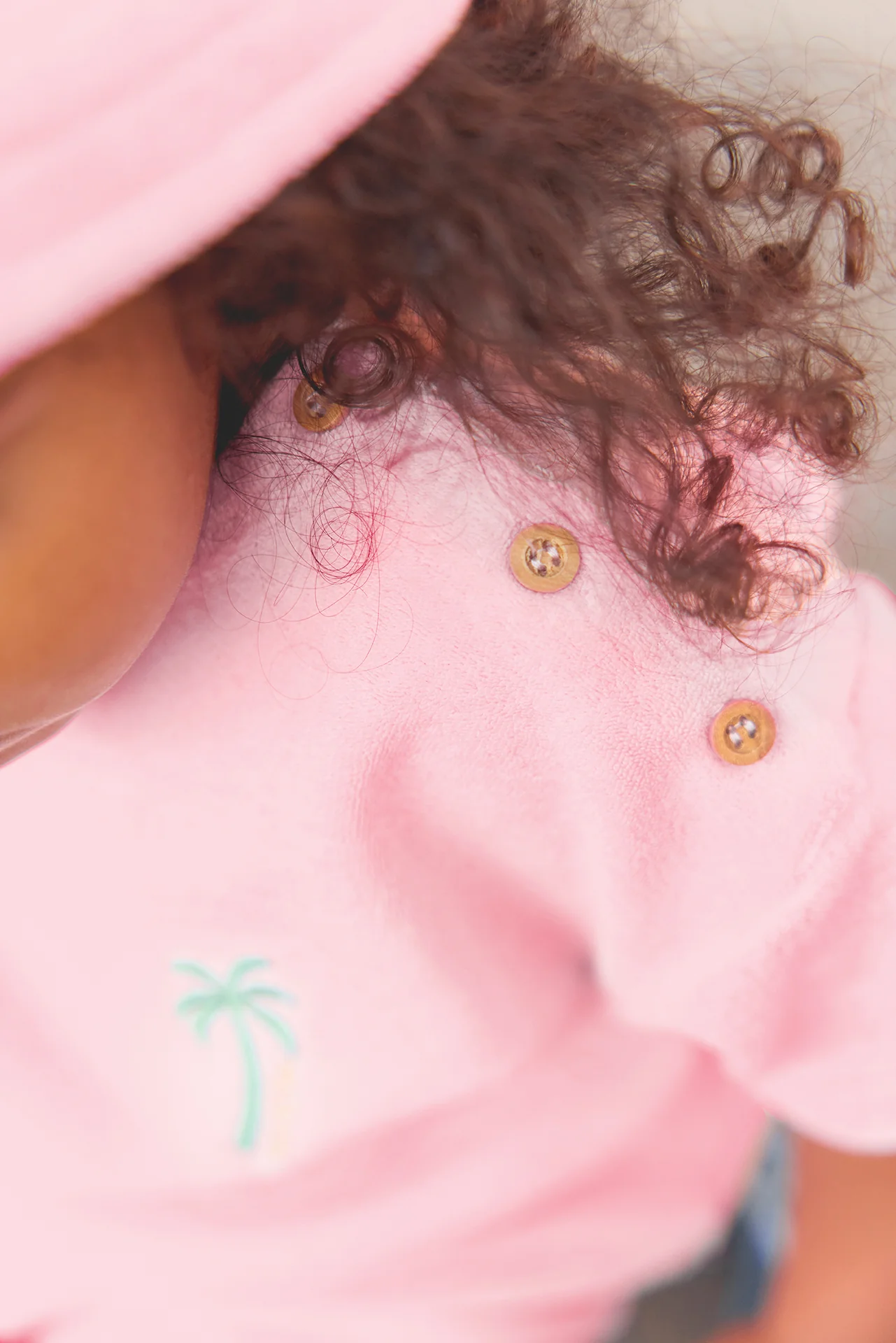 T-shirt - Livia  rose bule en éponge - Image 4
