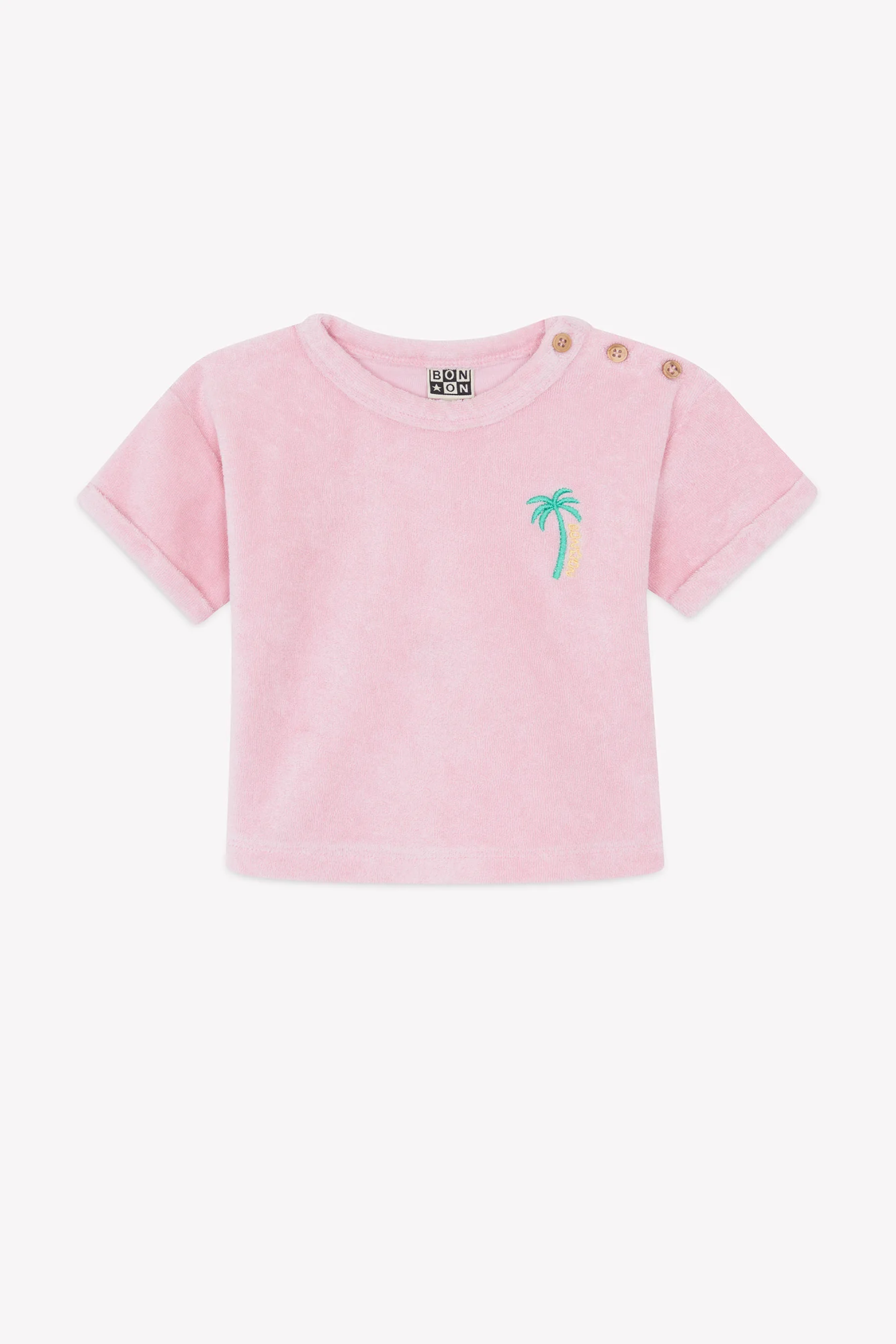 T-shirt - Livia  rose bule en éponge - Image 5