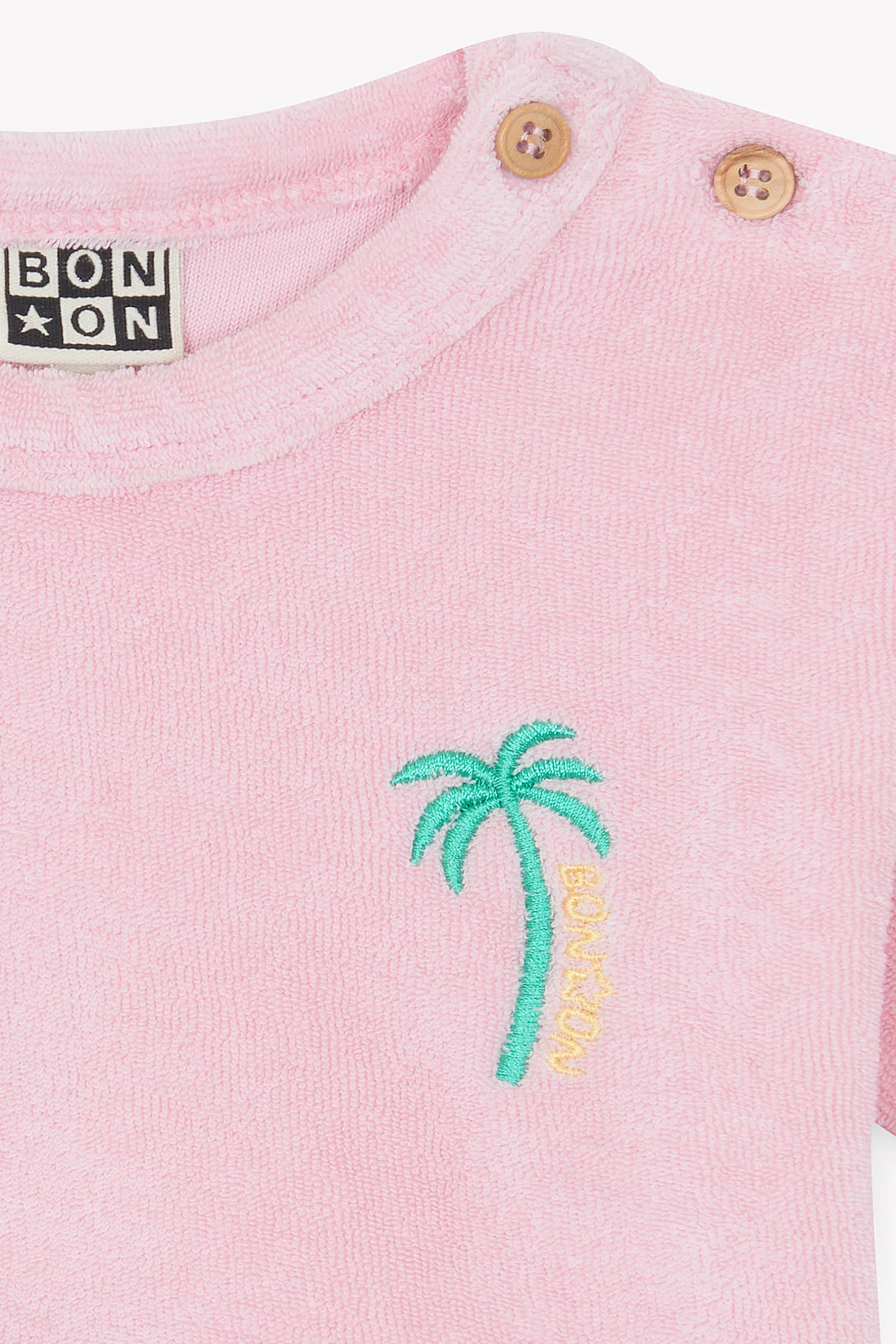 T-shirt - Livia  rose bule en éponge - Image 6