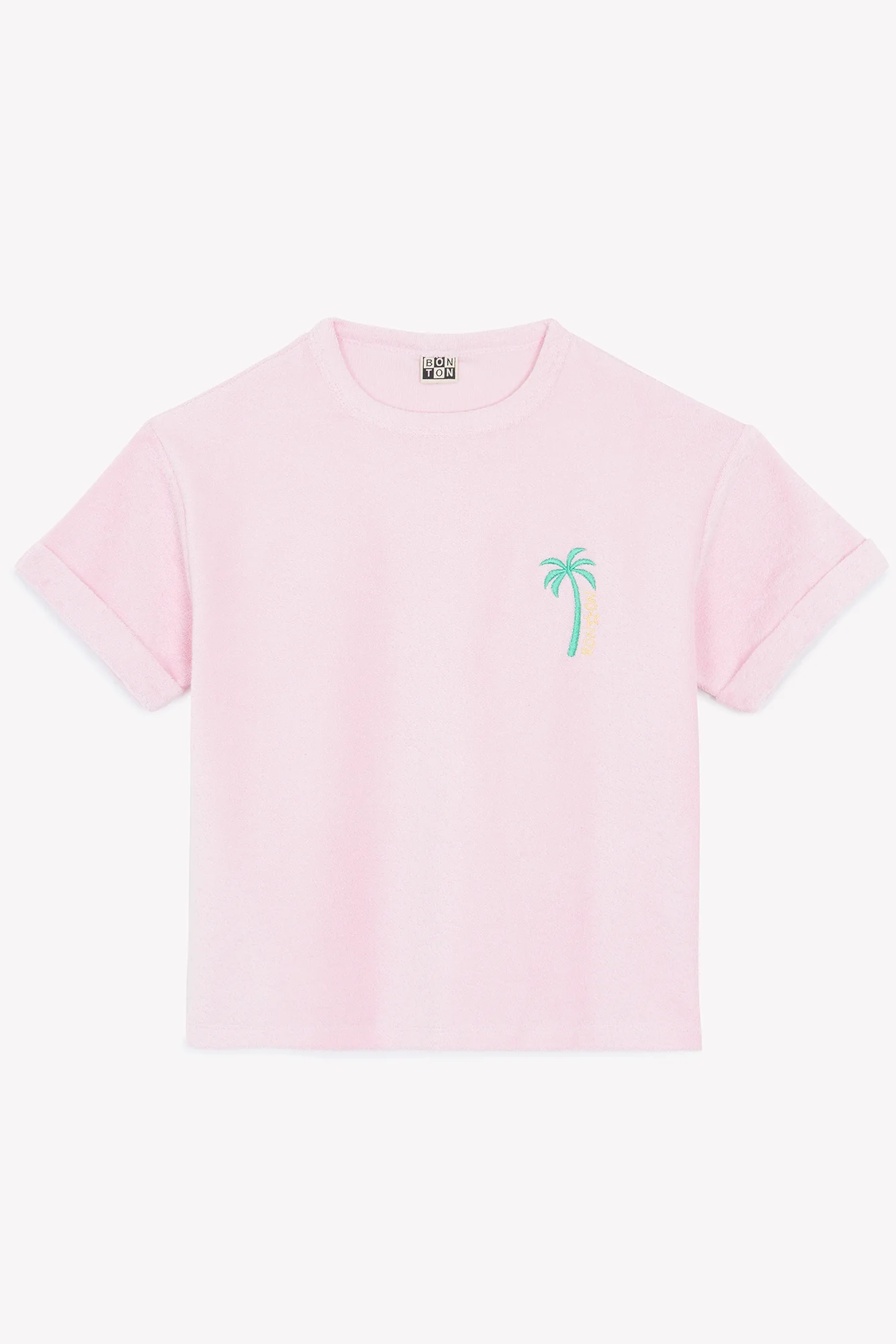 T-shirt - Livia rose bule en éponge - Image 4