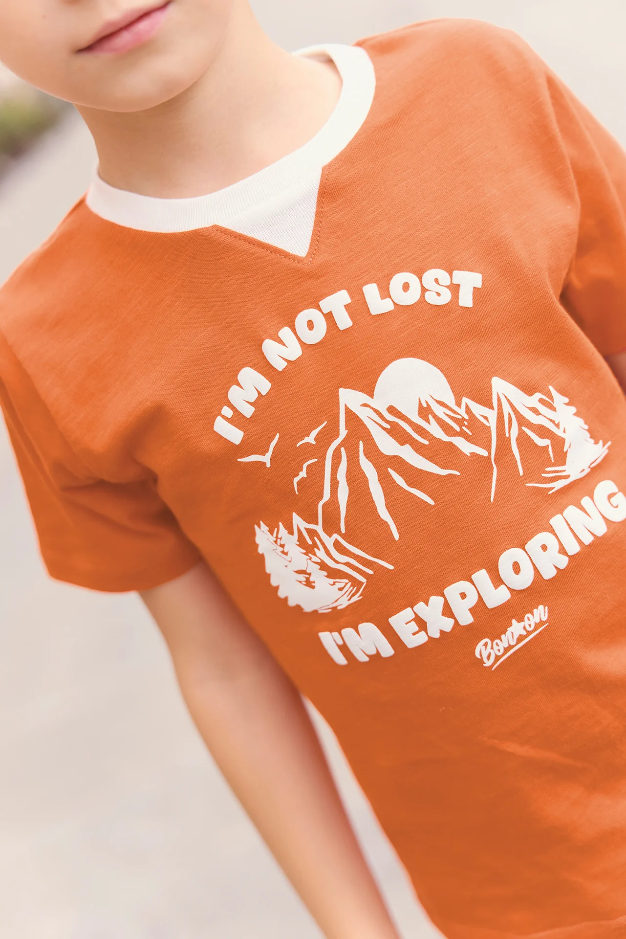 T-shirt - Lodestie orange juice imprimé - Image 2