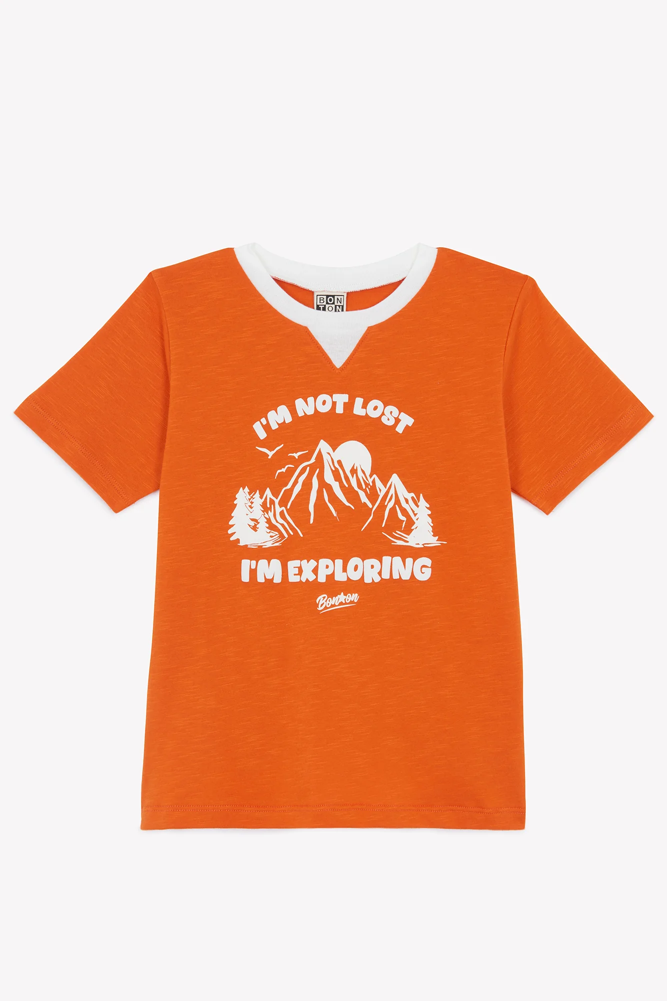 T-shirt - Lodestie orange juice imprimé - Image 3