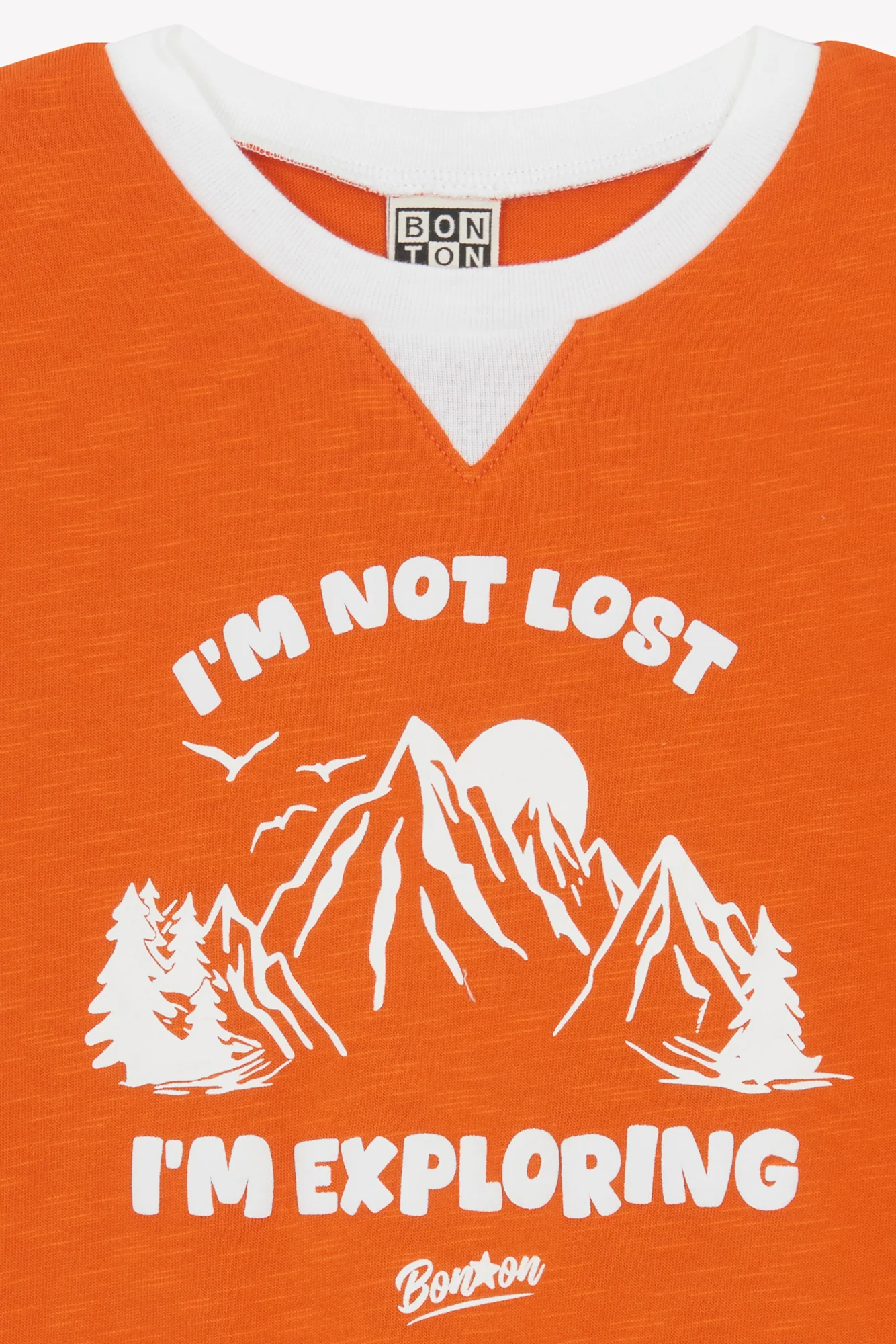 T-shirt - Lodestie orange juice imprimé - Image 4