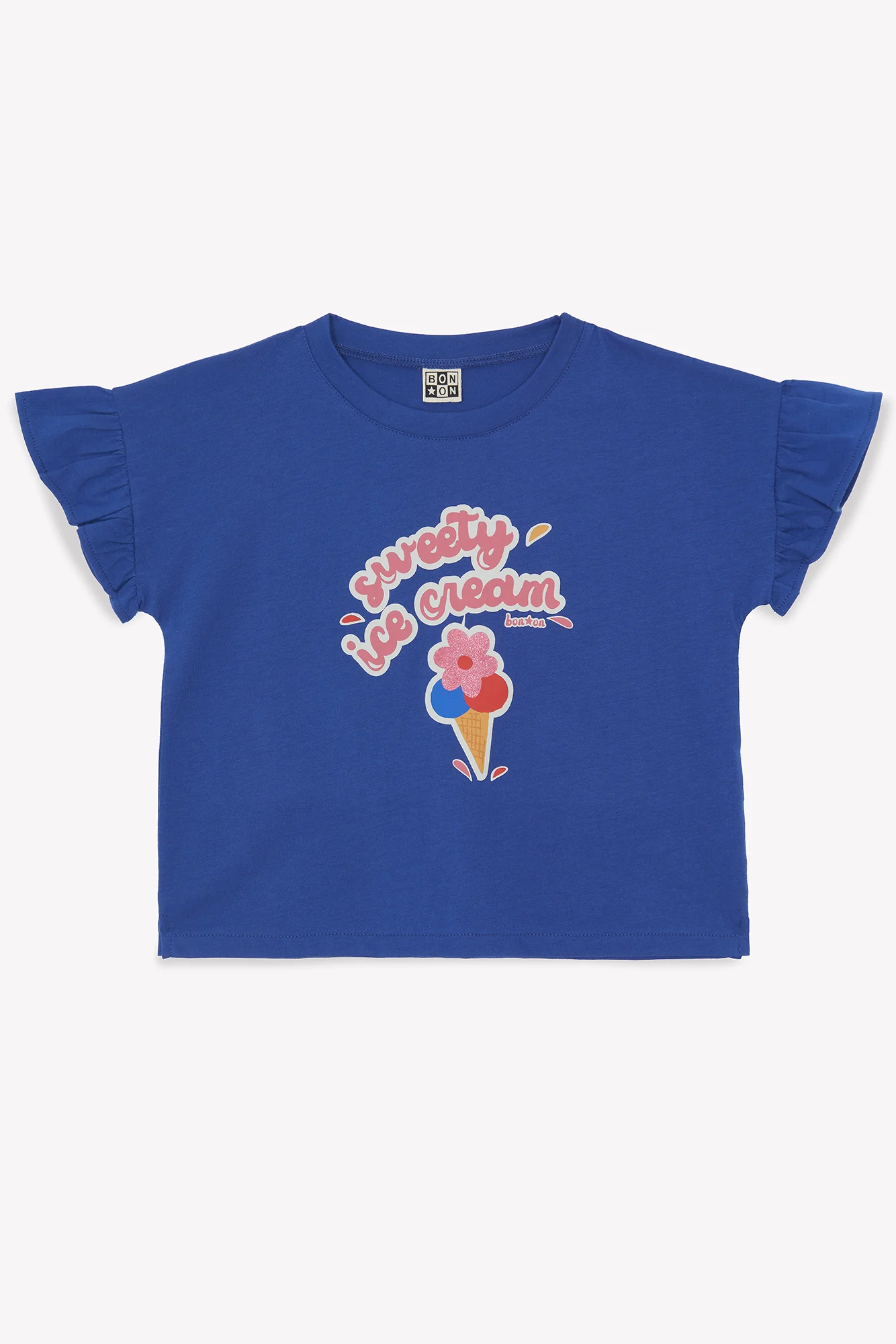 T-shirt - Lolita bleu fou illustration "Icecream" - Image 3