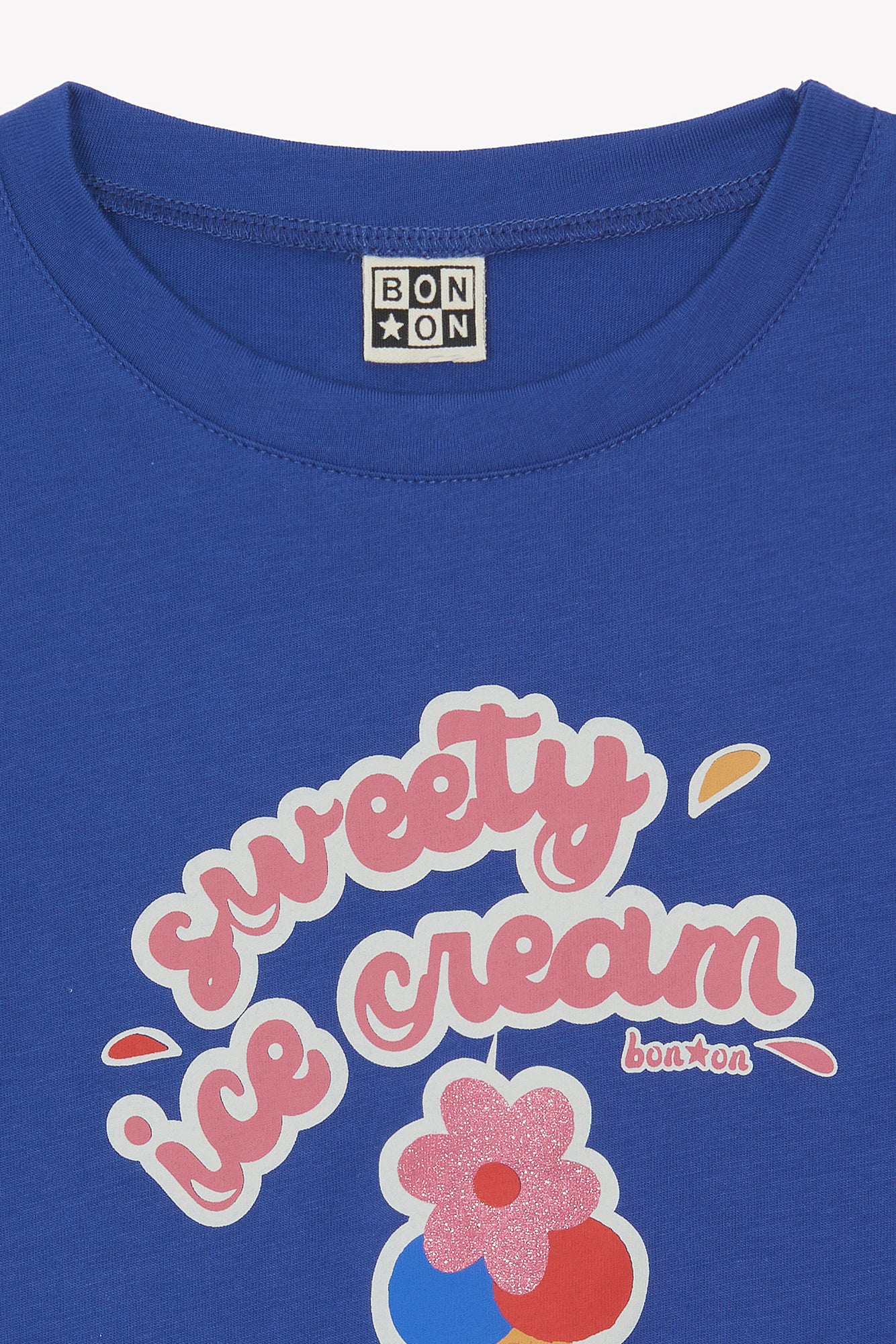 T-shirt - Lolita bleu fou illustration "Icecream" - Image 4