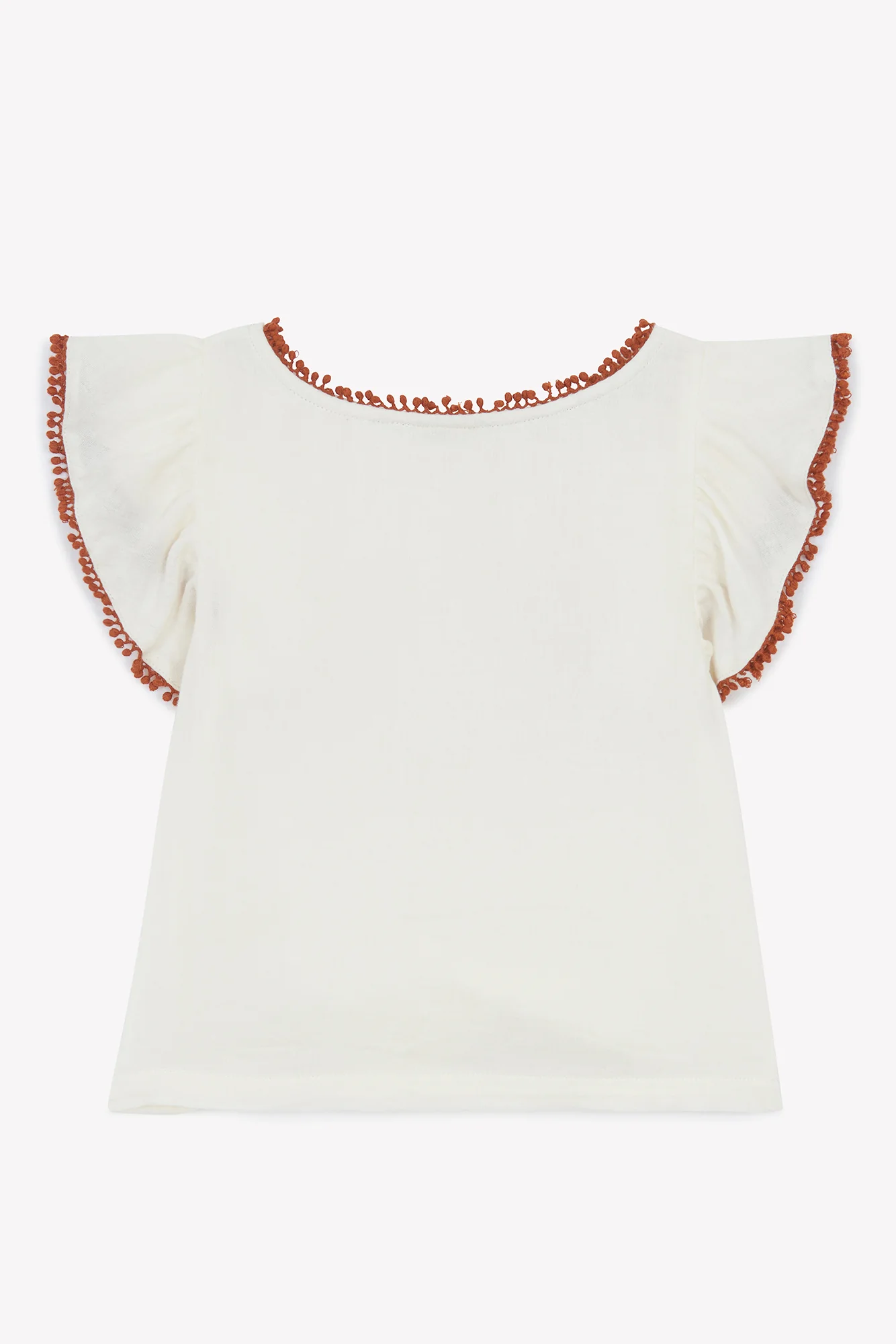 T-shirt - Lolita écru bonton - Image 4