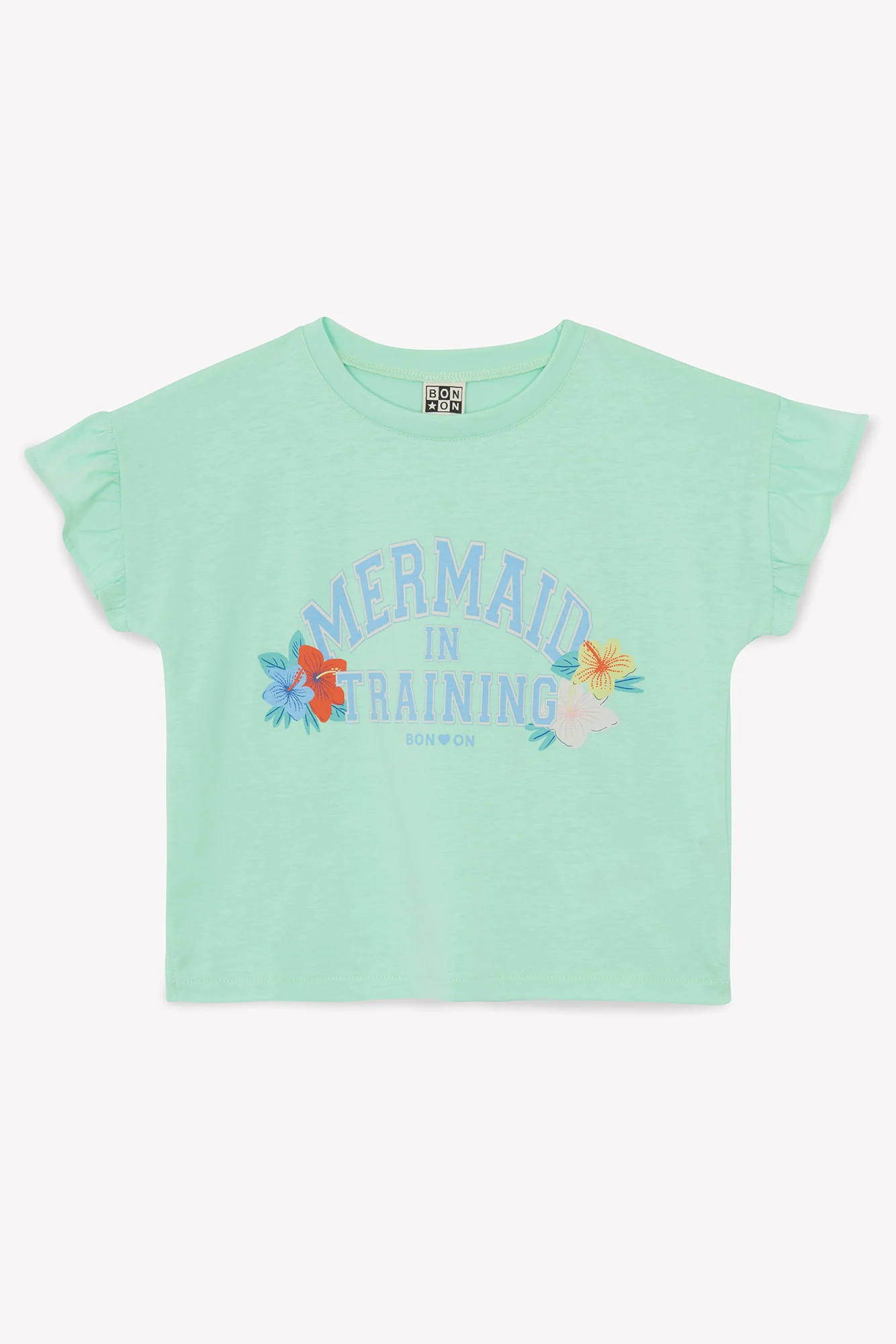 T-shirt - Lolita menthe à l'eau illustration "Mermaid" - Image 3