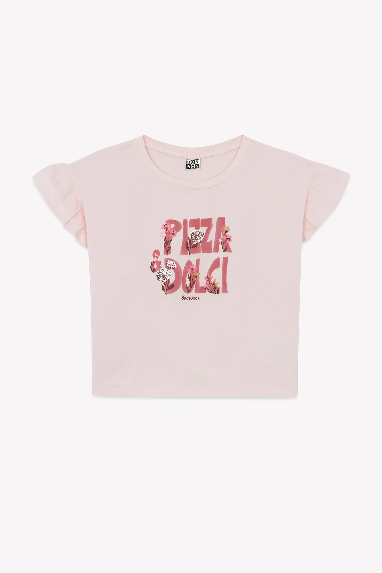 T-shirt - Lolita rose parfait illustration "Pizza Dolci" - Image 3