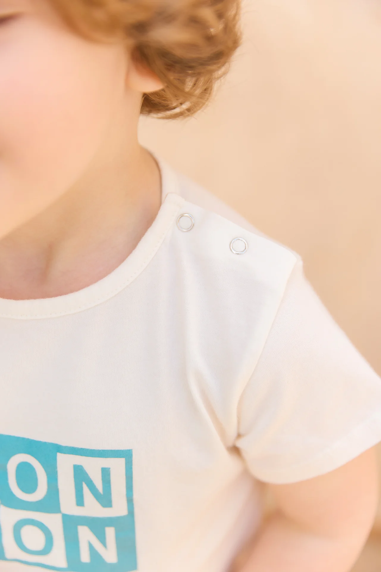 T-shirt - Tuba  blanc hamac logo Bonton - Image 4