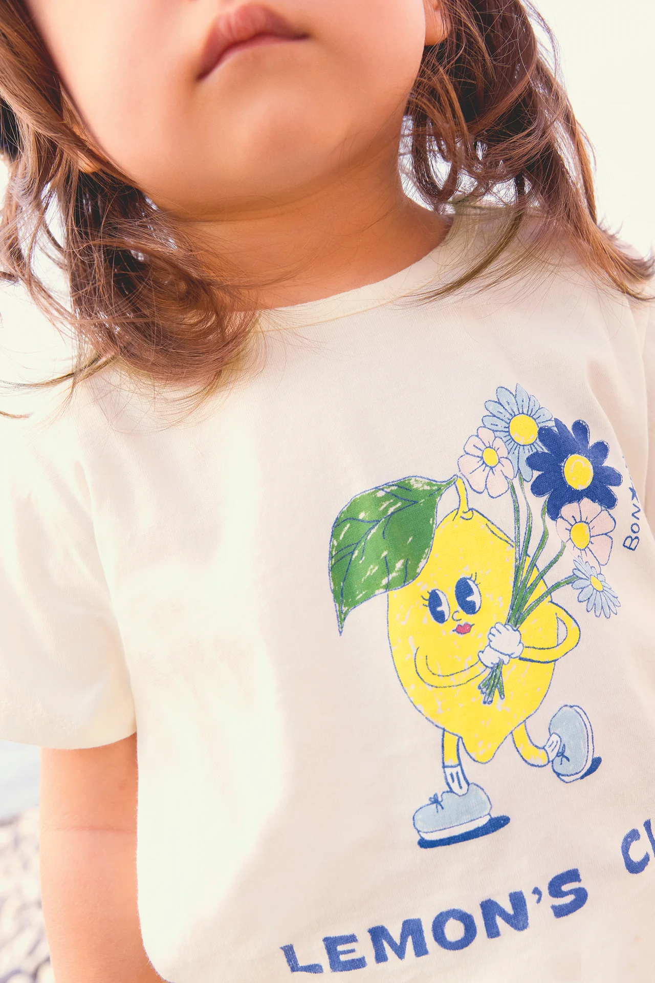 T-shirt - Tuba  lemon club blanc hamac