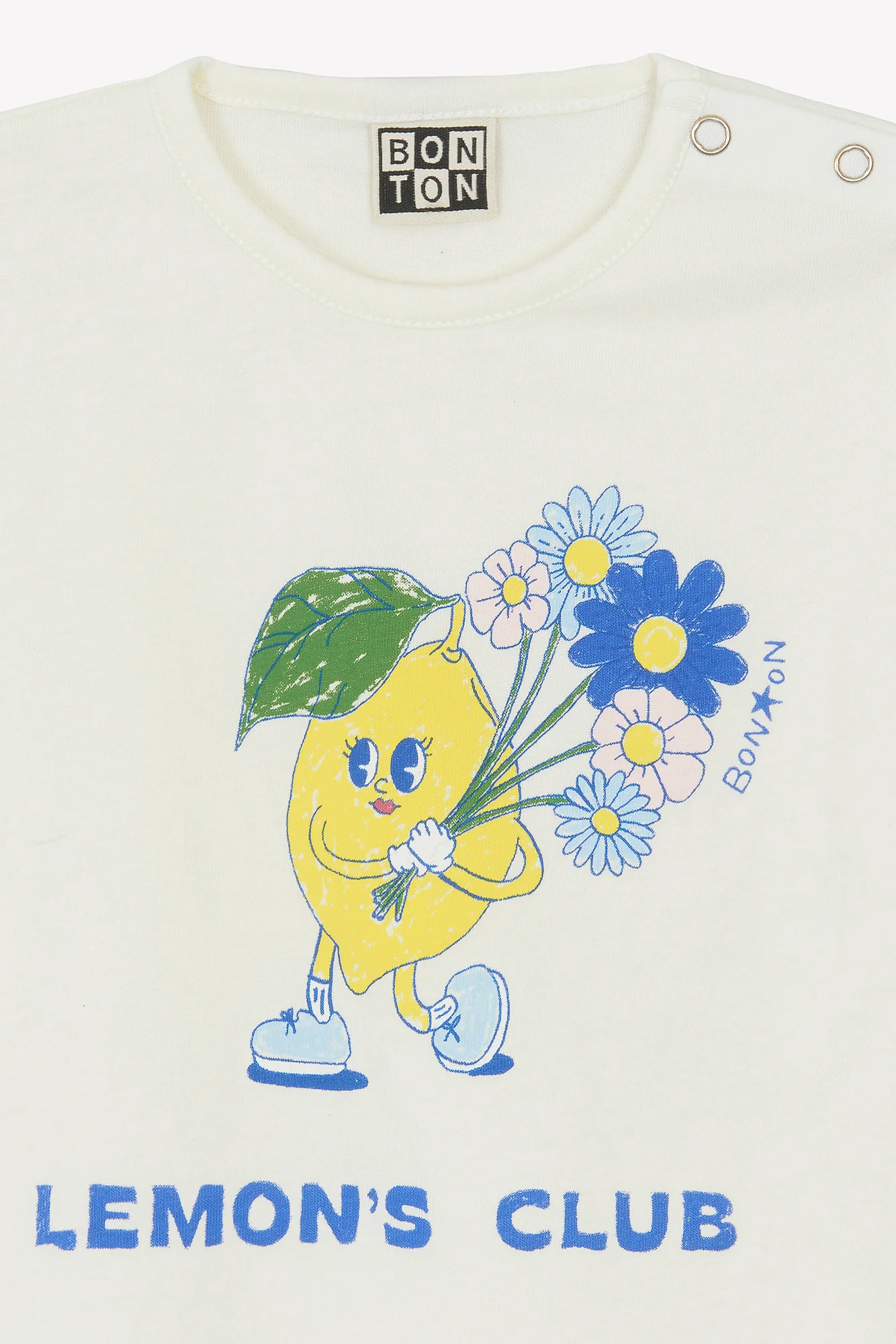 T-shirt - Tuba  lemon club blanc hamac - Image 4