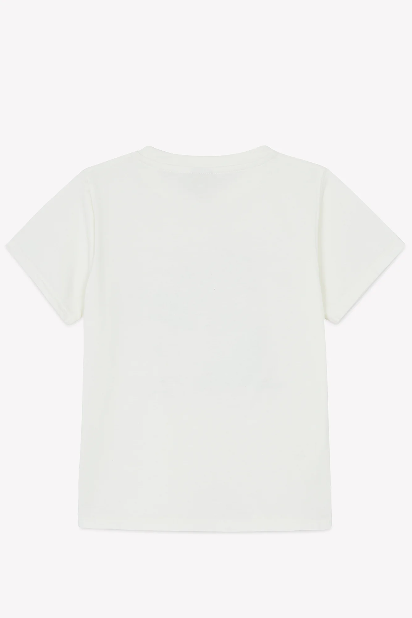 T-shirt - Tubo blanc hamac imprimé "Fire Camp" - Image 4