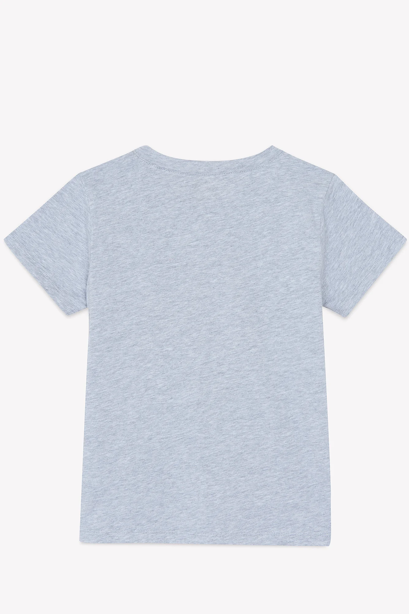 T-shirt - Tubo gris chiné logo bonton - Image 4