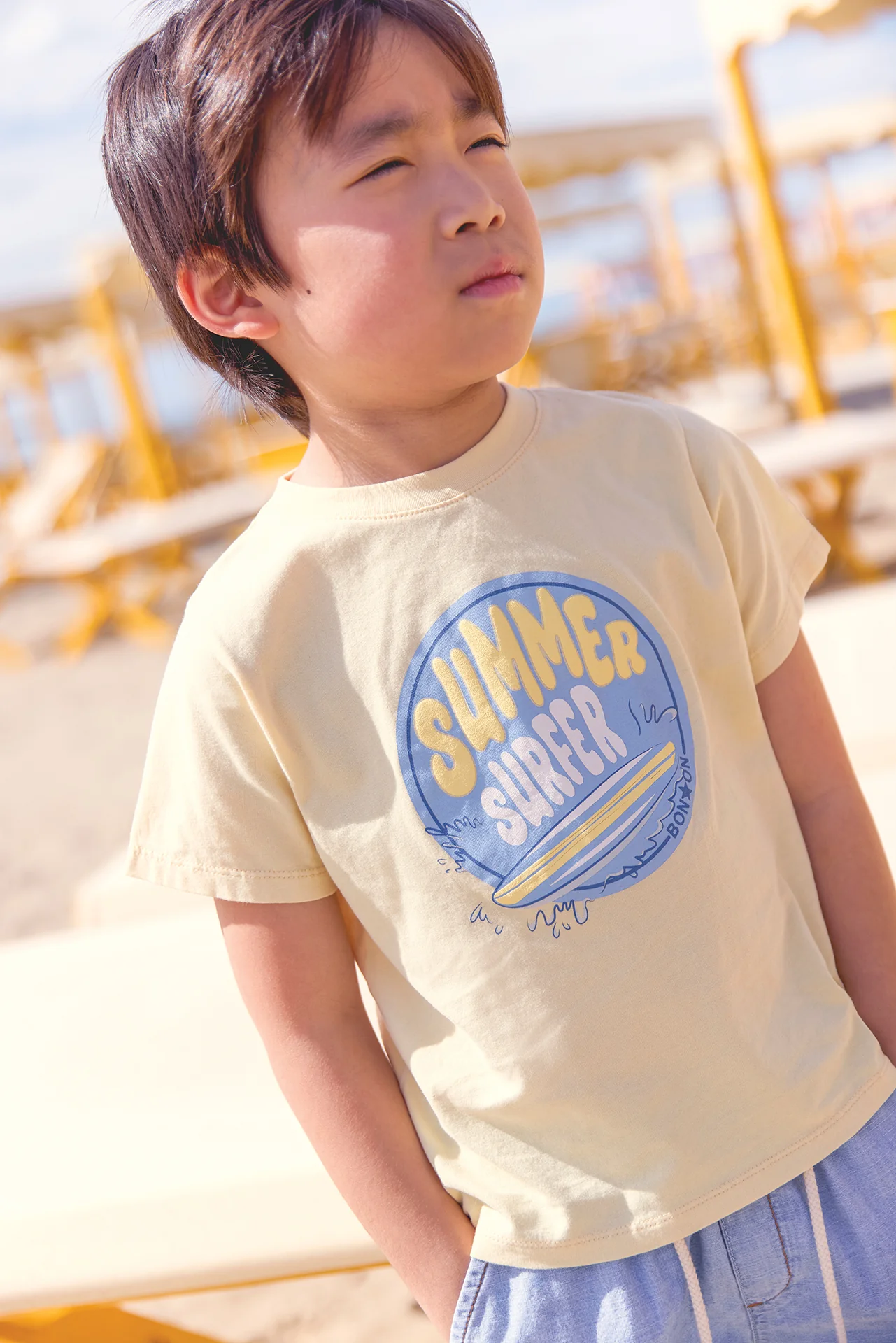 T-shirt - Tubo limonade imprimé "Summer Surfer"