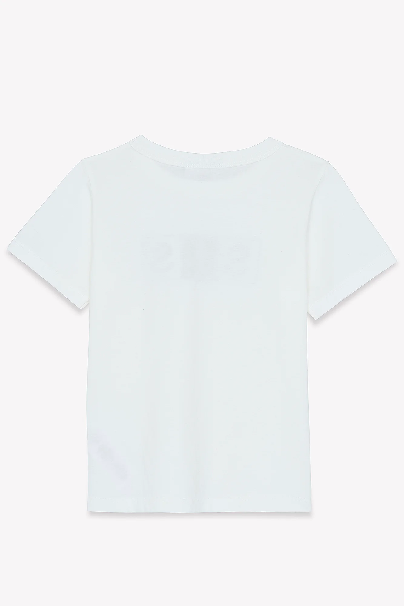 T-shirt - Tubo Sis écru coton BONTON + RON DORFF - Image 4