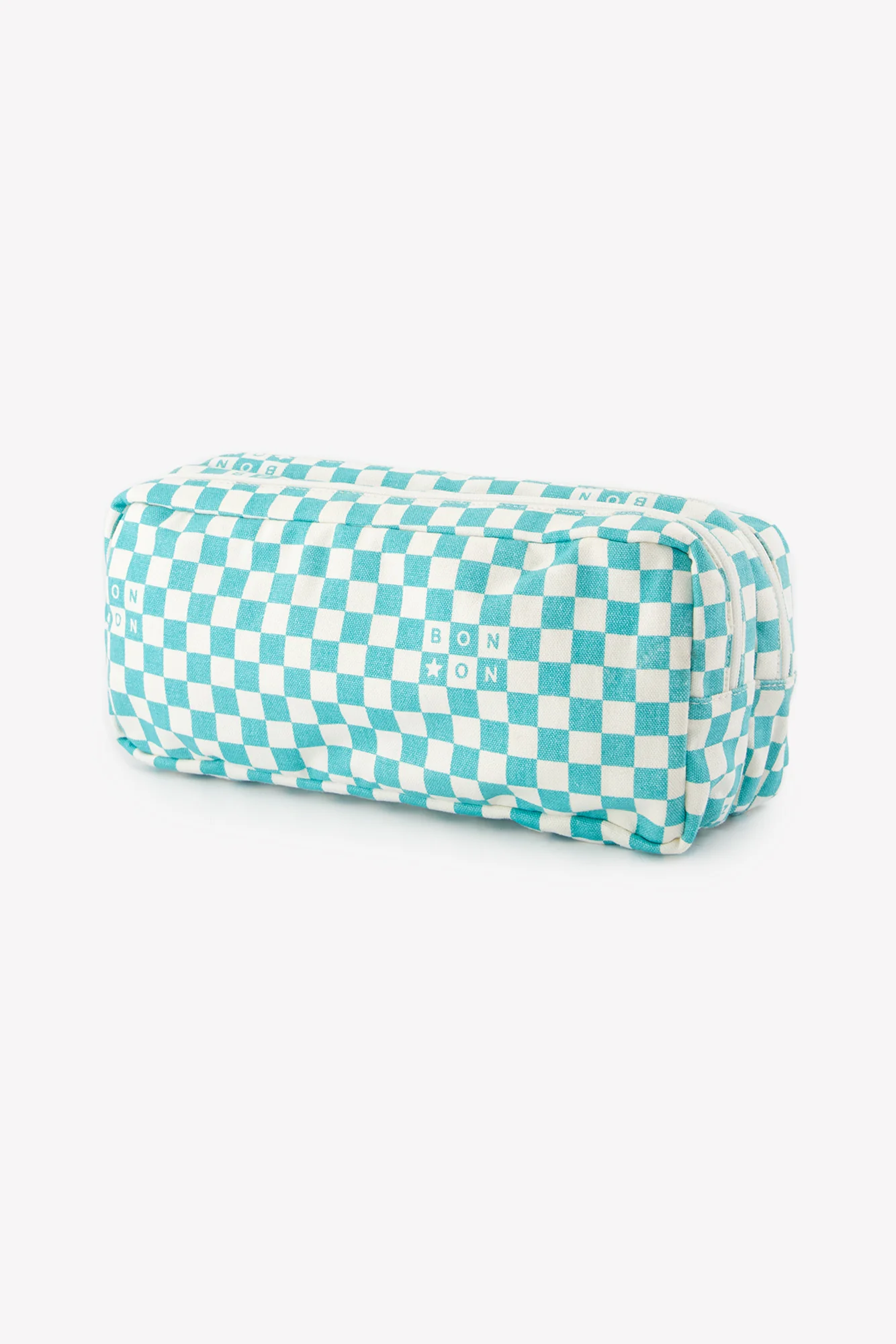 Trousse - Damier bleu vintage - Image 8