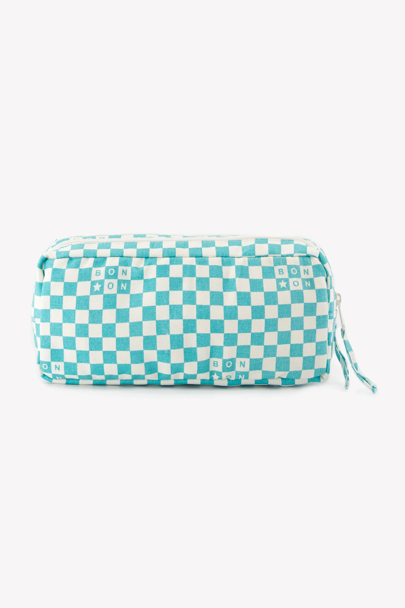 Trousse - Damier bleu vintage - Image 9
