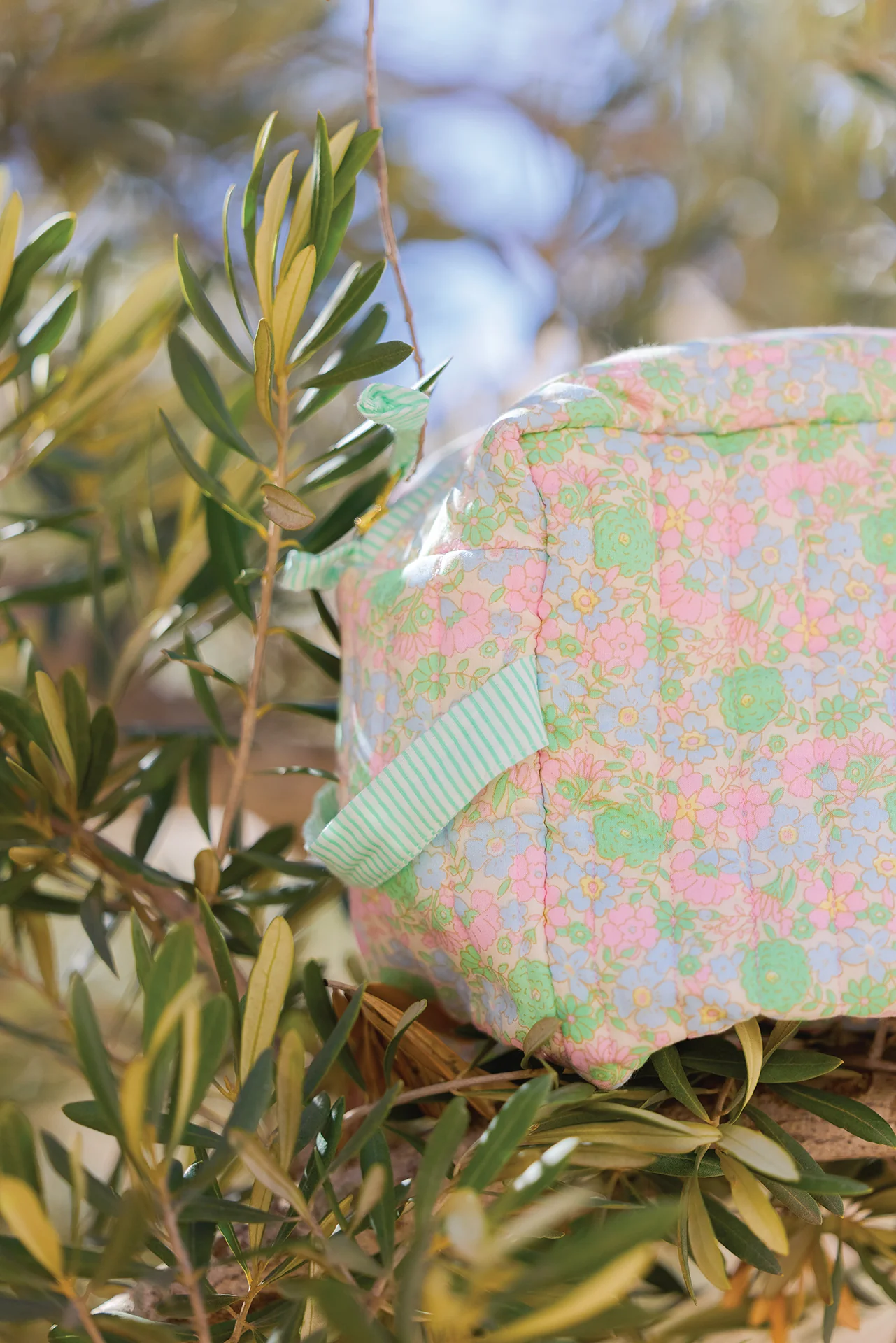 Trousse - Moyen modèle vintage flower - Image 2