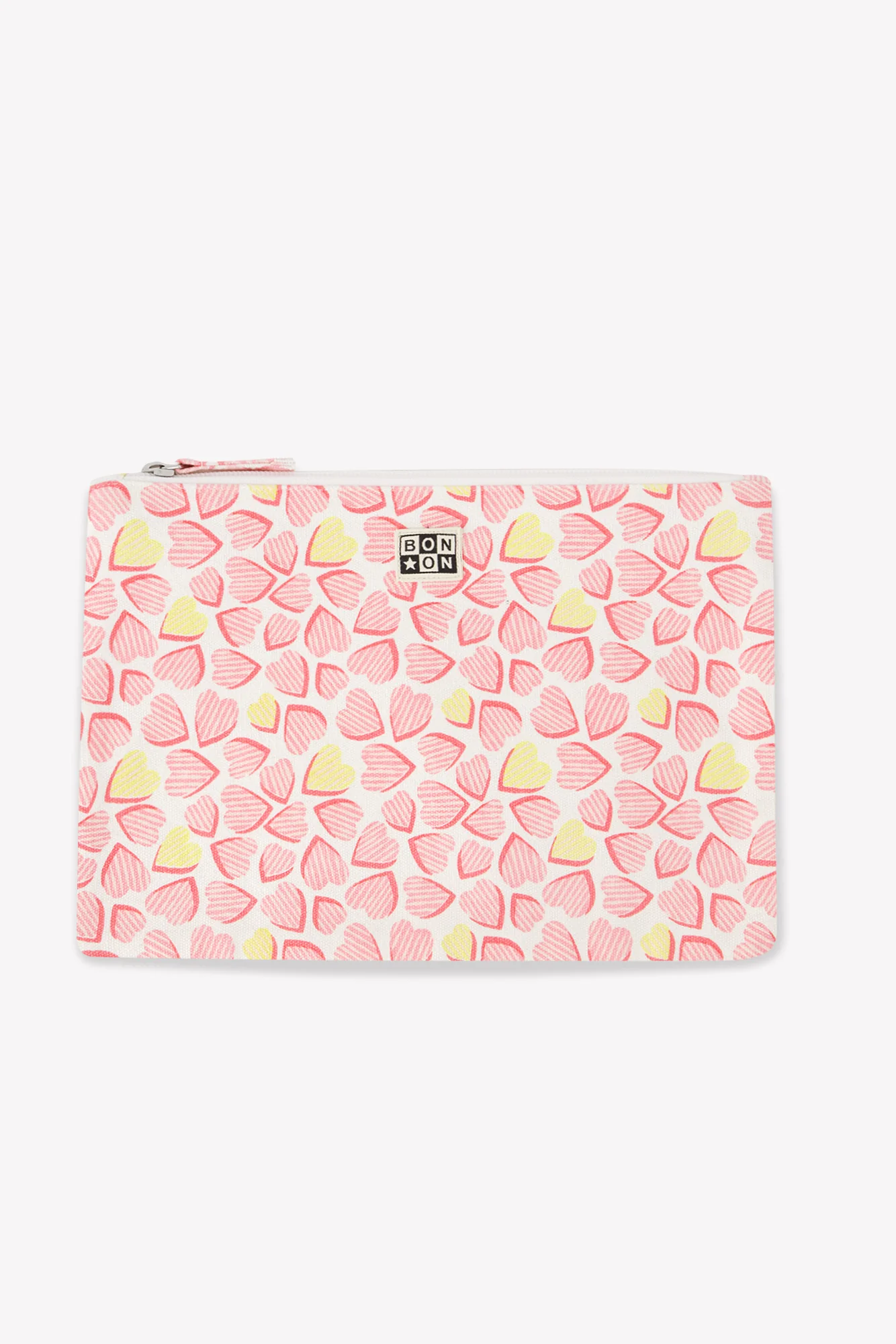 Trousse Thaïs - Cœurs Rose