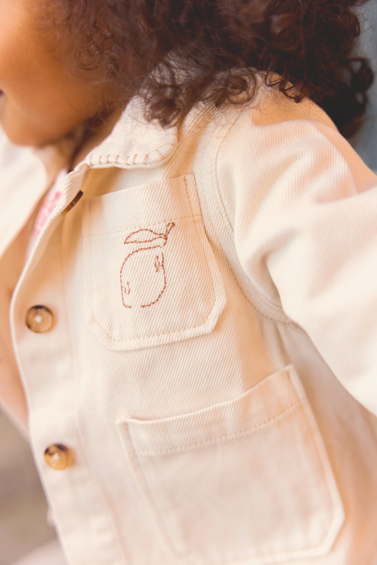 Veste - Elfe écru bonton - Image 4