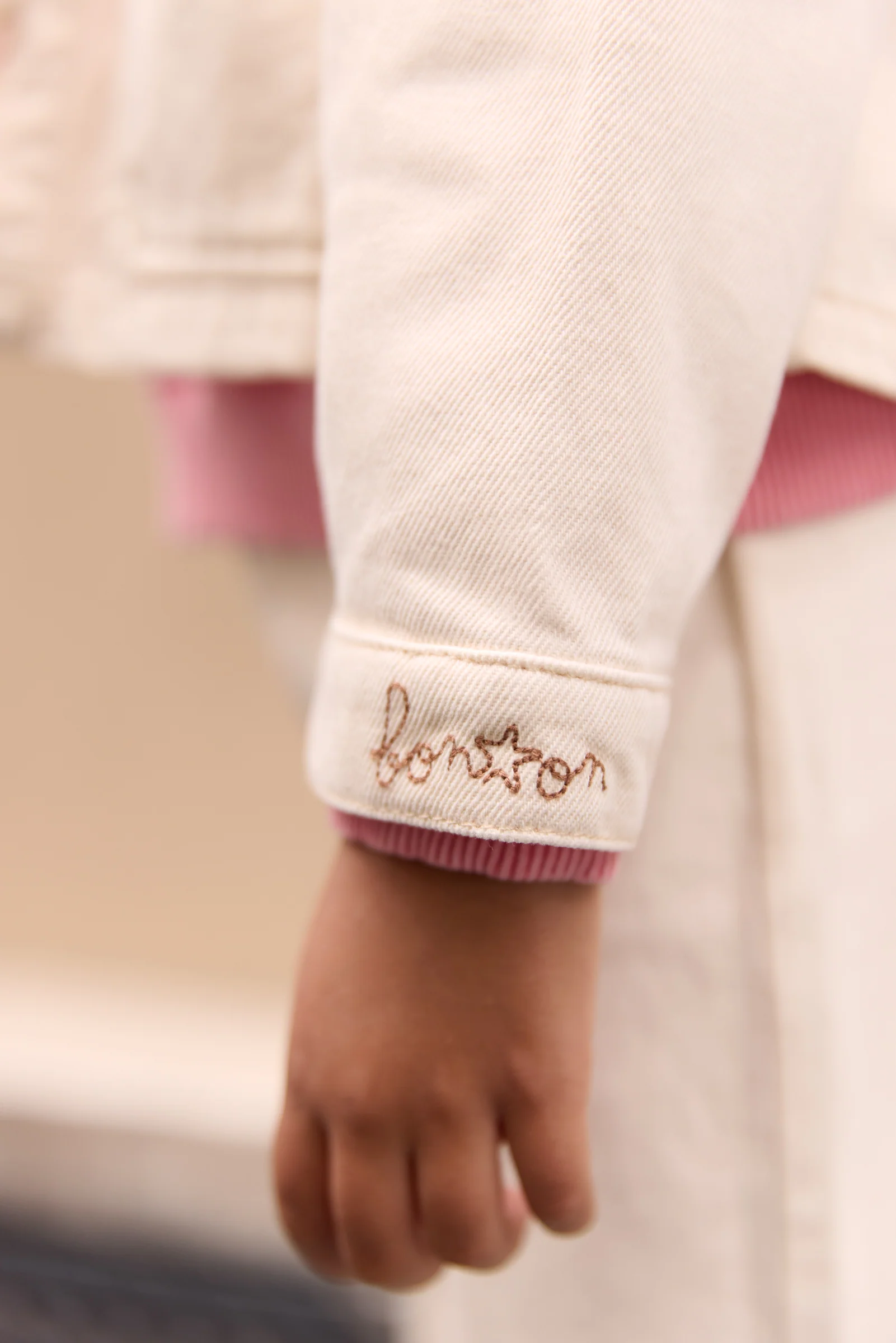 Veste - Ermana écru bonton - Image 6