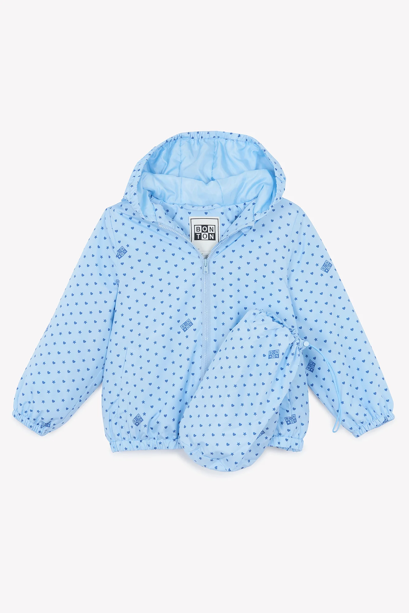 Veste - Flotte aqua imprimé étoiles Bonton - Image 8