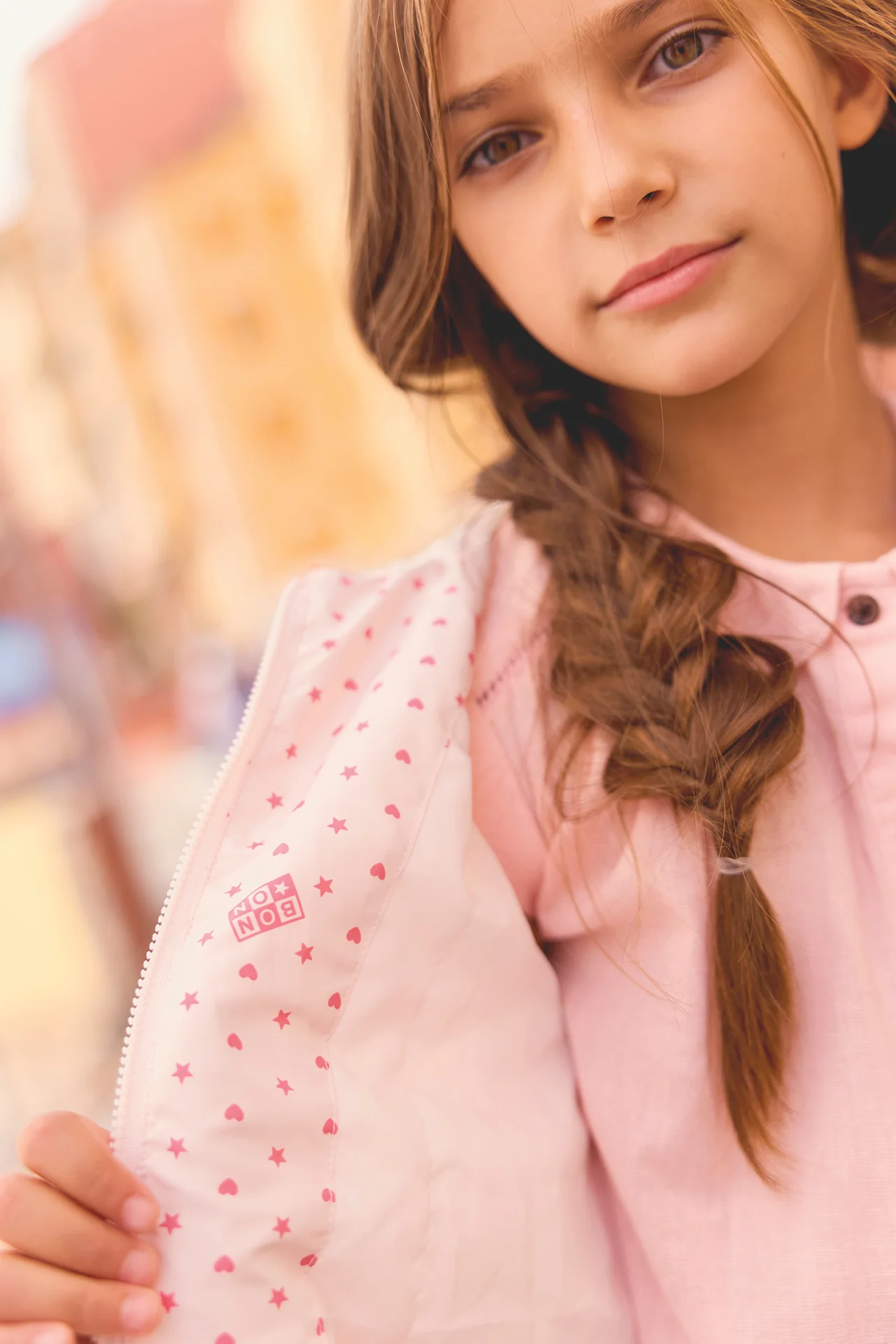 Veste - Flotte rose parfait - Image 3